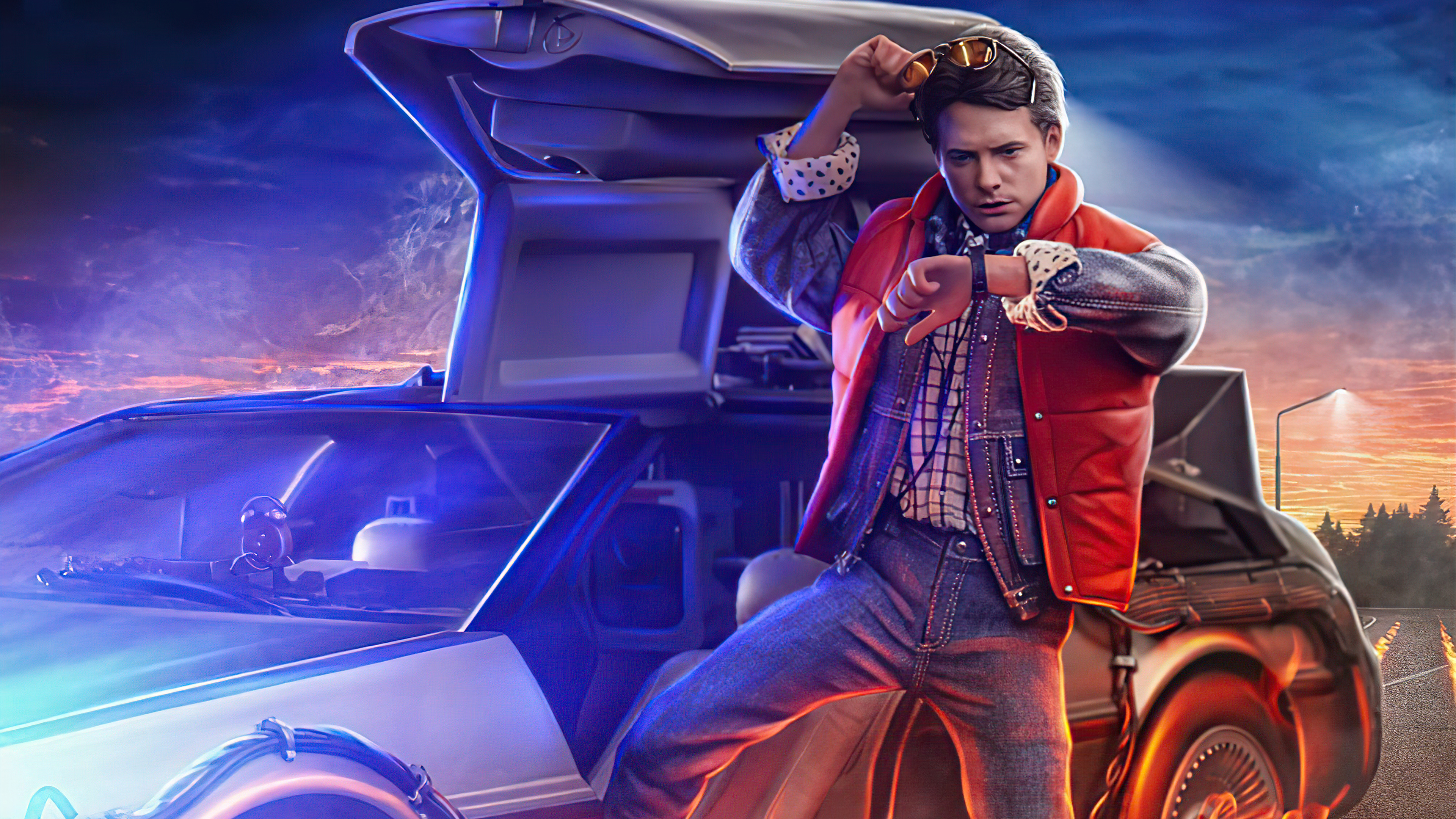 Back To The Future Movie Artwork Wallpapers