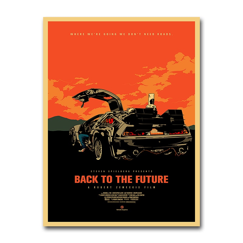 Back To The Future Movie Artwork Wallpapers