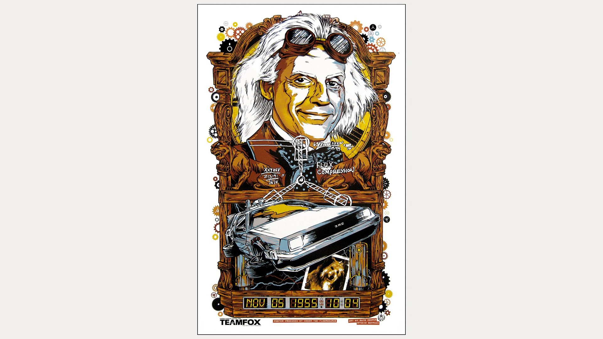 Back To The Future Movie Artwork Wallpapers