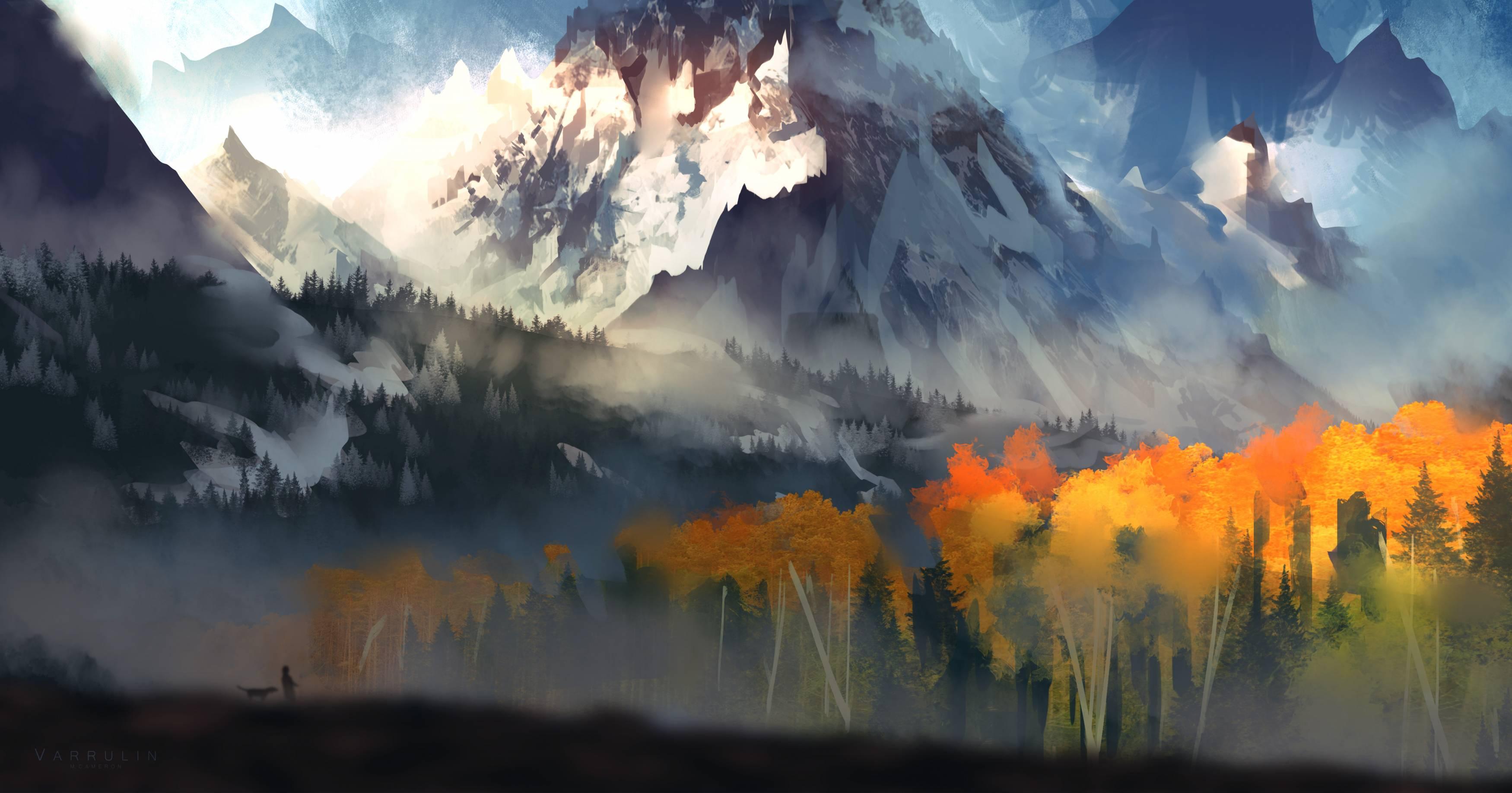 Beautiful Landscape Digital Art Wallpapers