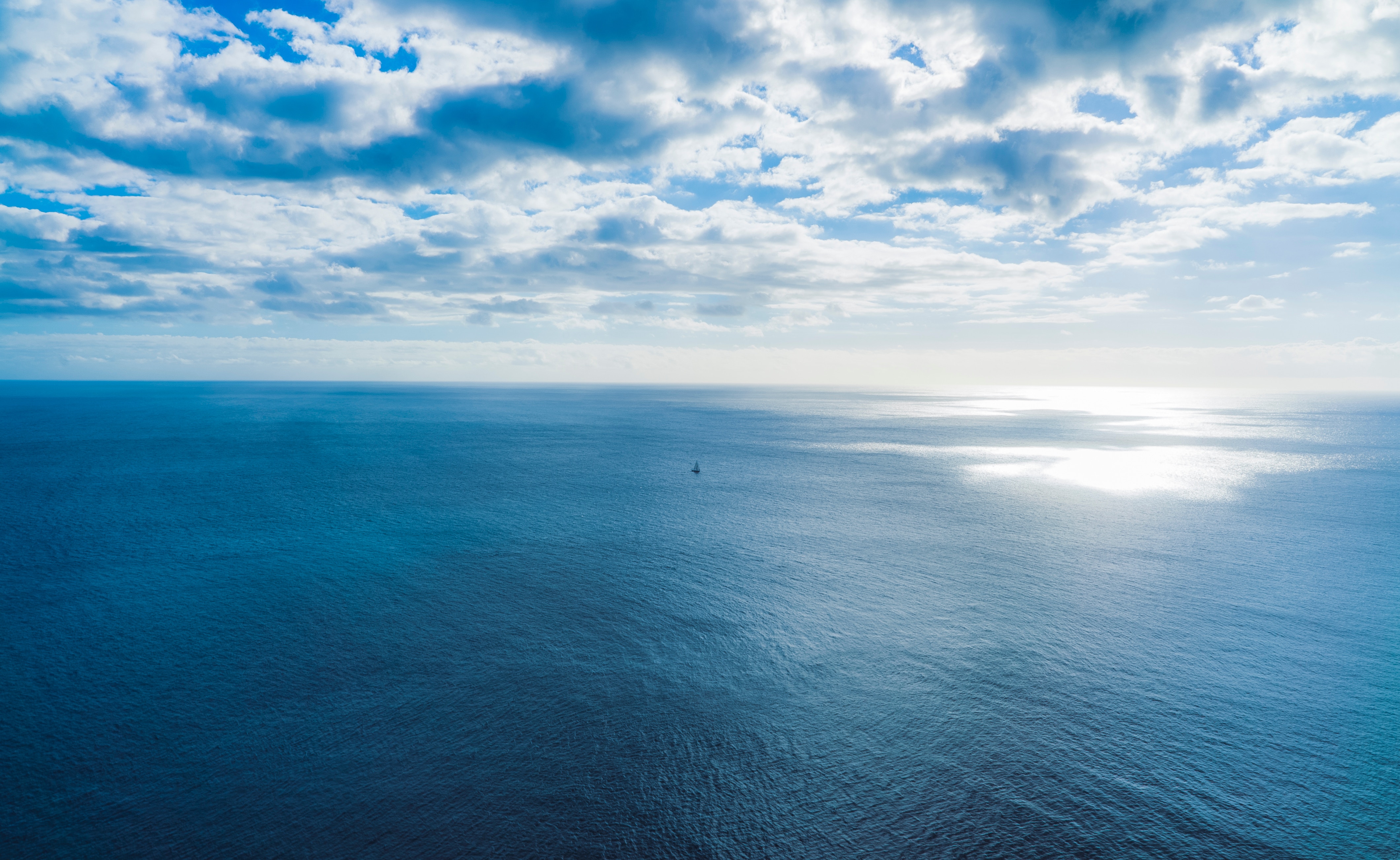 Blue Sea Of Clouds Hd Horizon Wallpapers