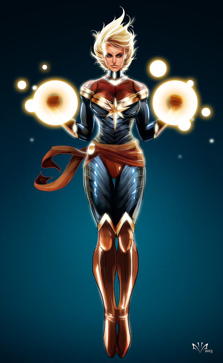 Captain Marvel Deviantart Wallpapers