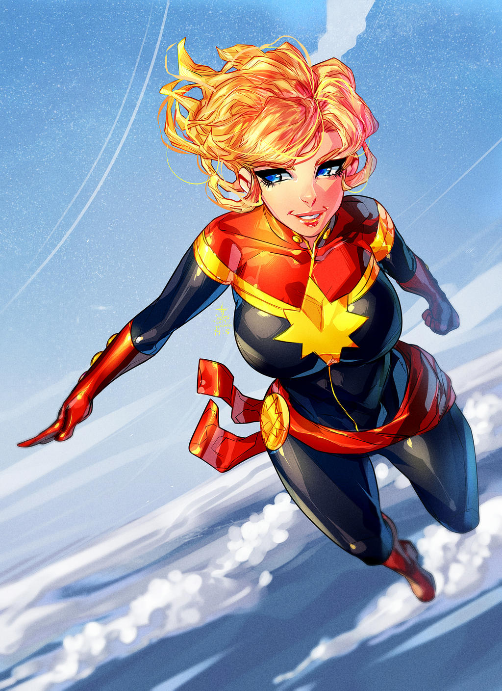 Captain Marvel Deviantart Wallpapers