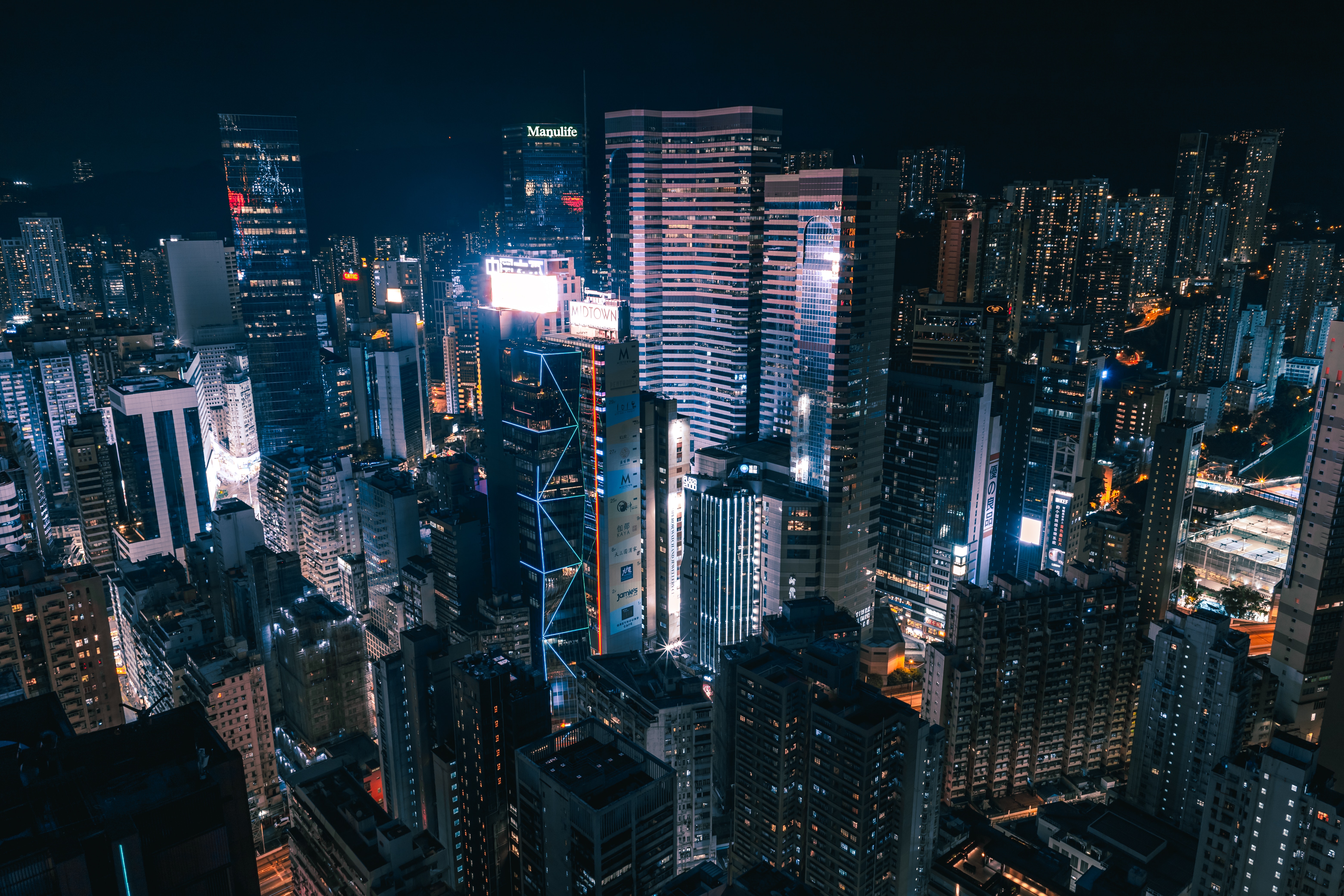 Cityscape 4K Nightscape Wallpapers