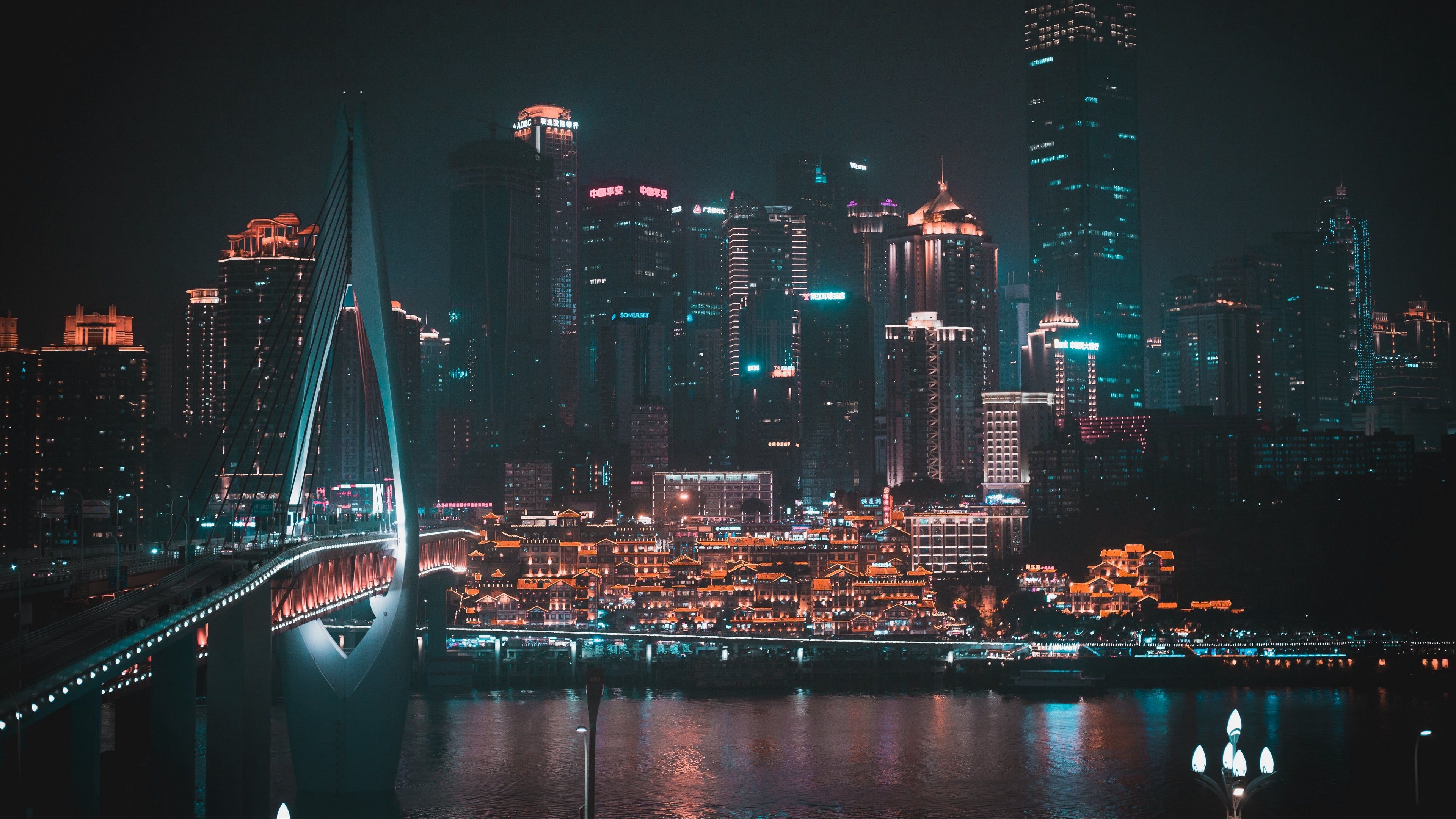 Cityscape 4K Nightscape Wallpapers