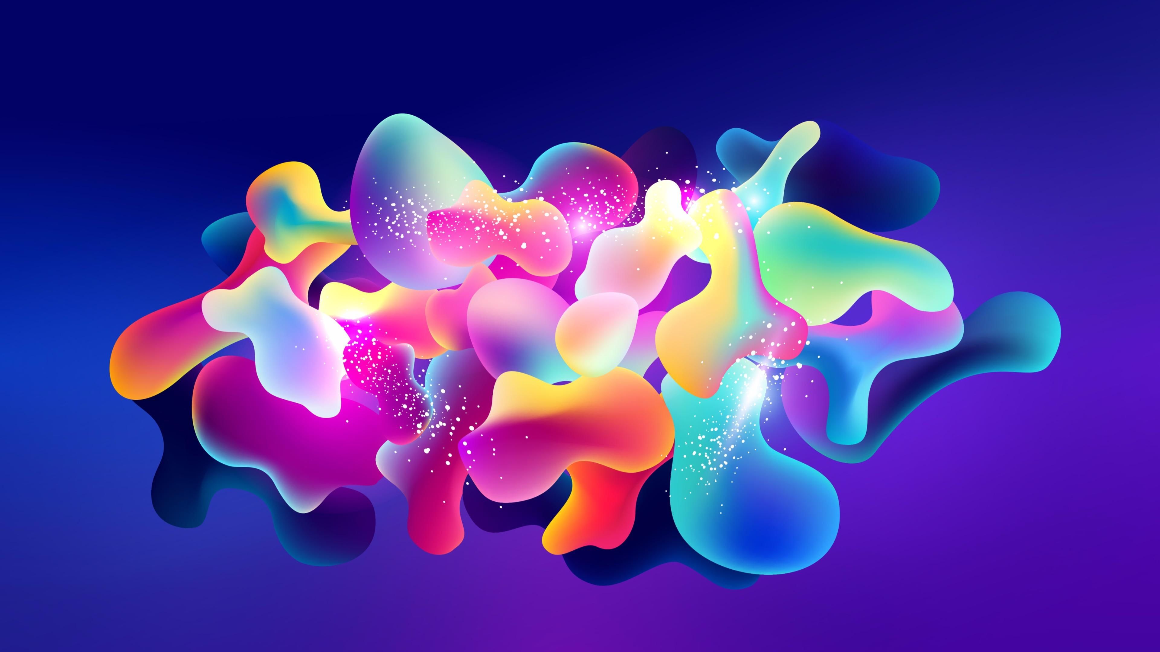 Color Abstract Art 8K Wallpapers