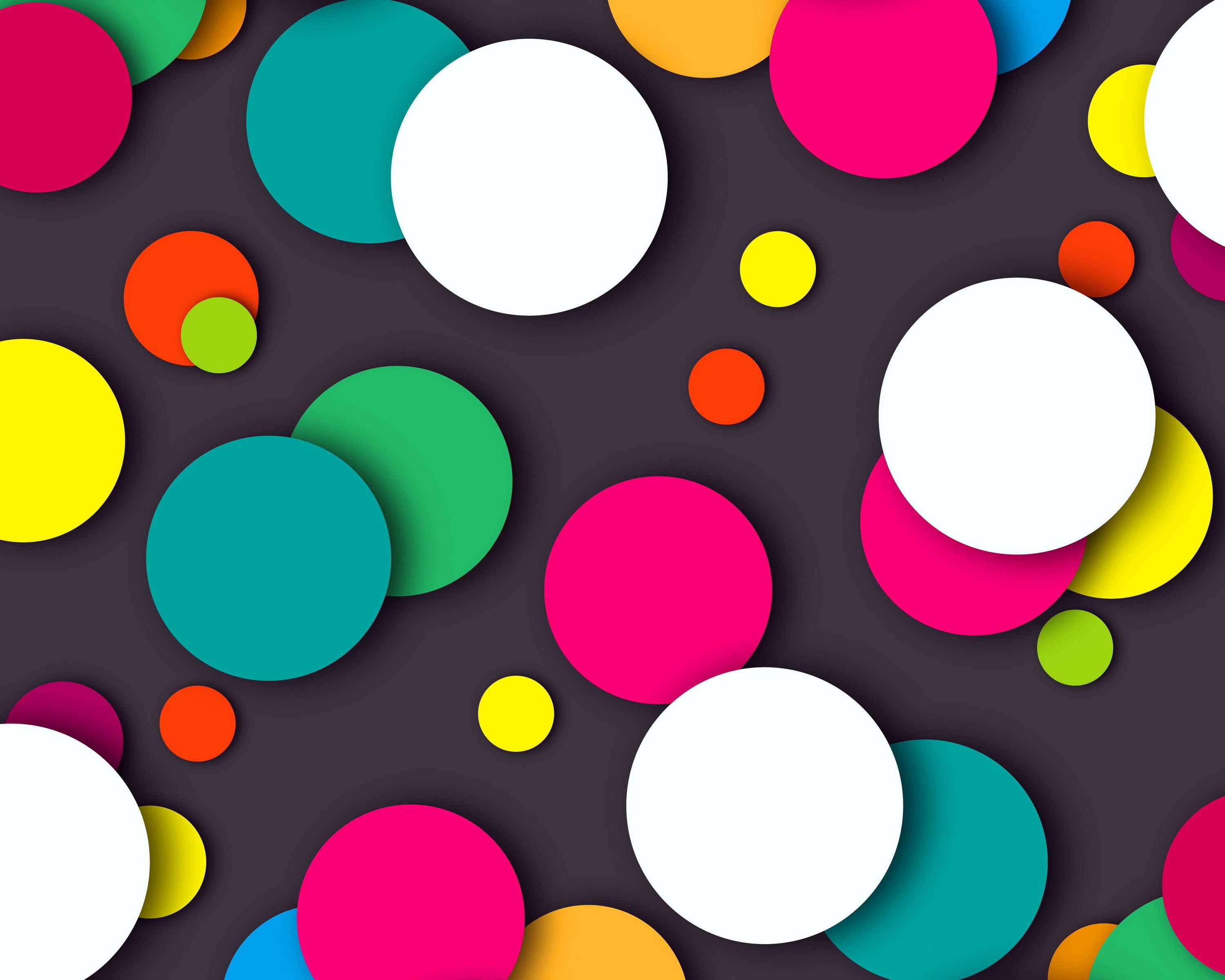 Colorful Circle Multiply Wallpapers