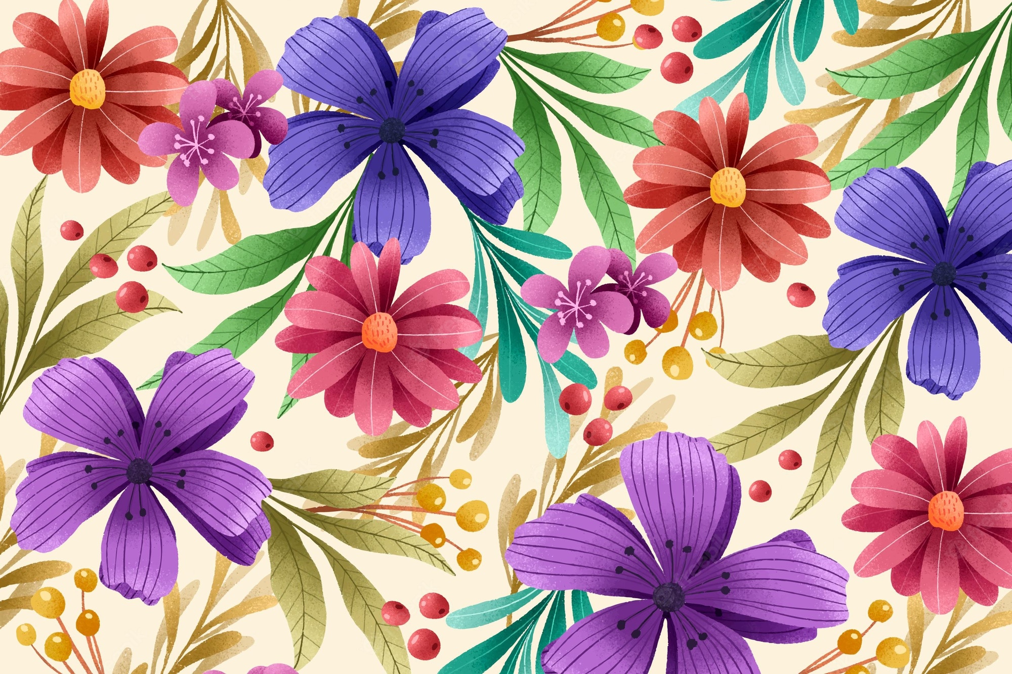 Colorful Flower Wallpapers