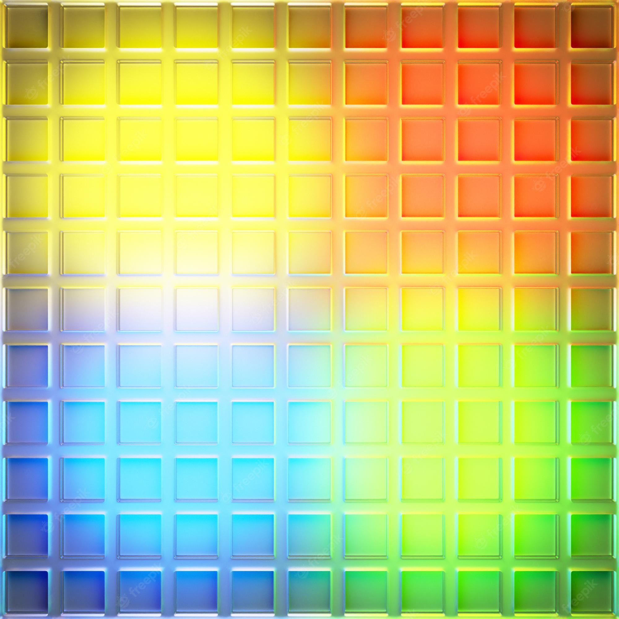 Colorful Parallelogram Pattern Wallpapers