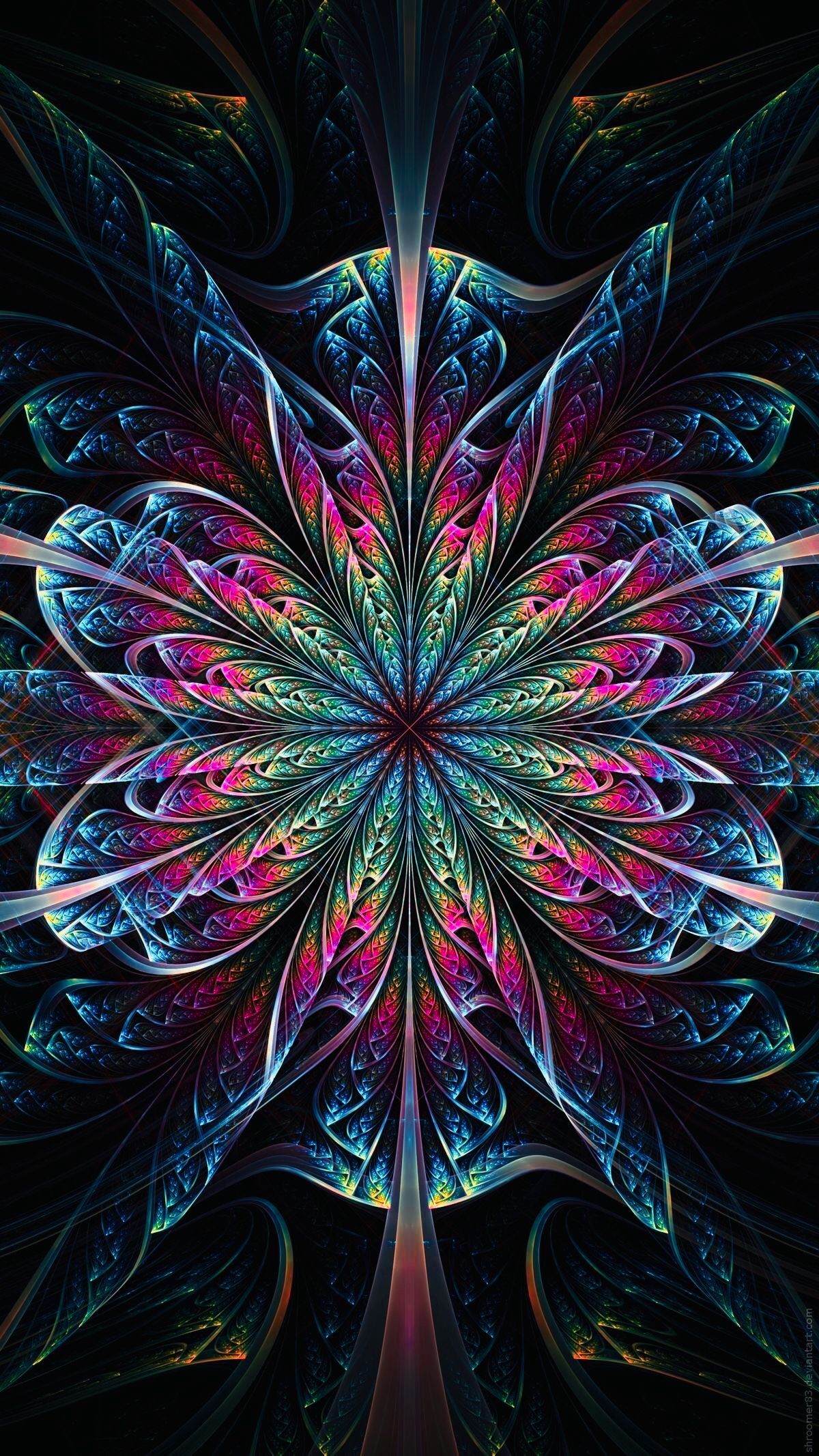 Colorful Symmetric Art Wallpapers