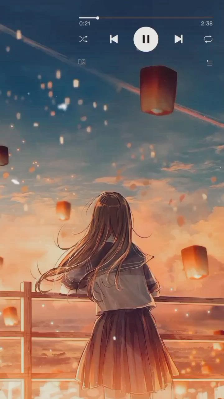 Cool Anime Alone Girl Art Wallpapers