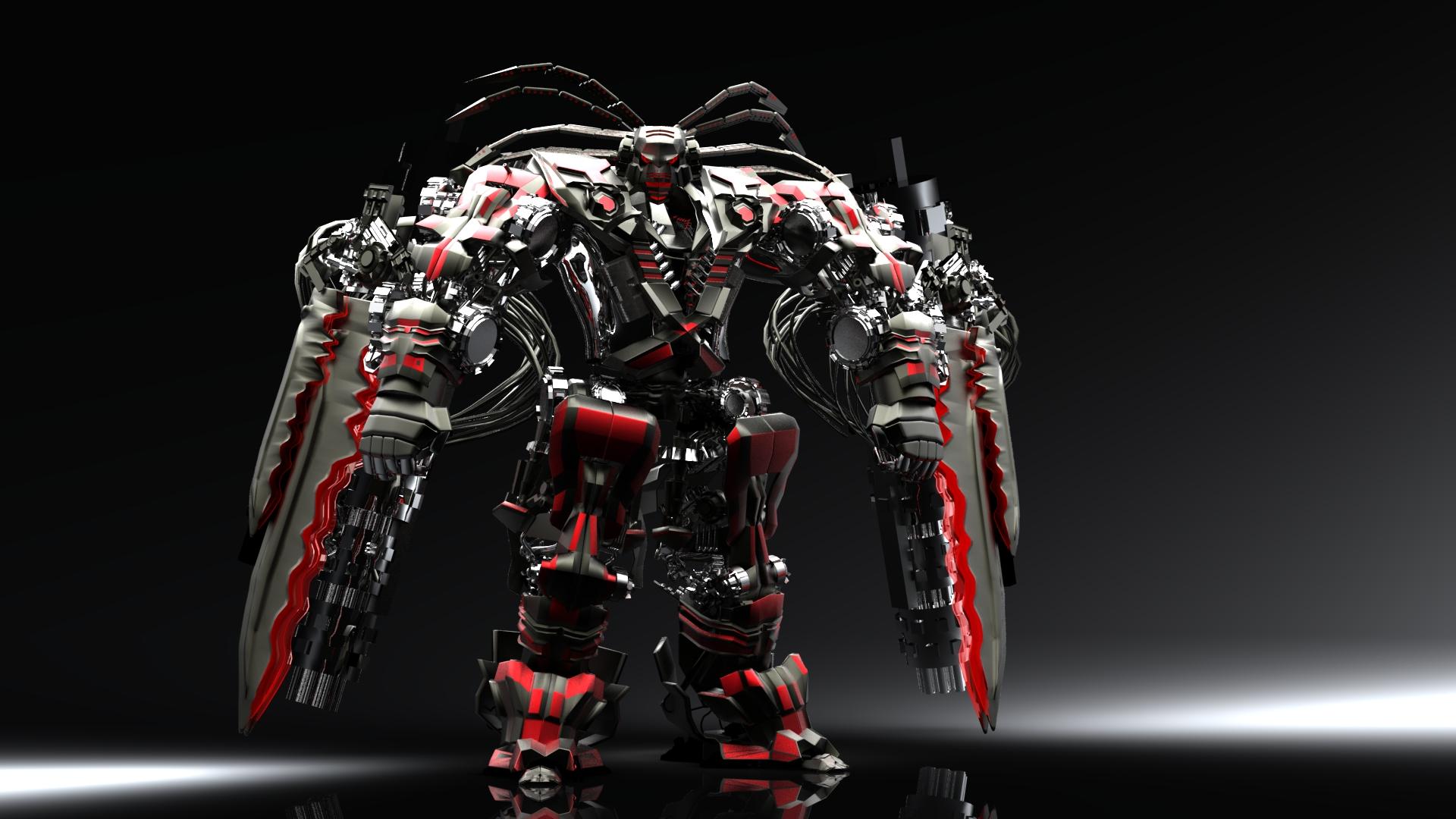 Cool Cyborg Fighter Wallpapers
