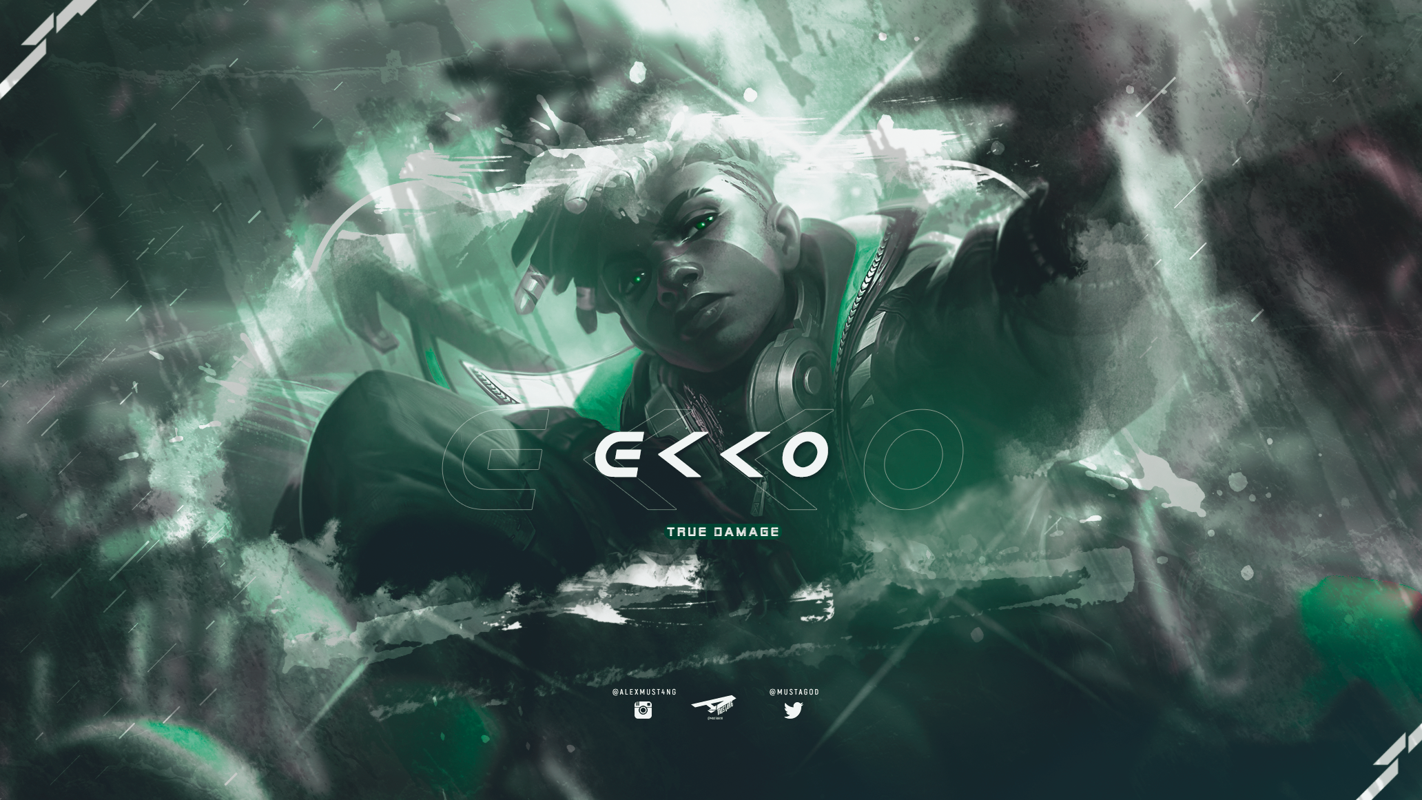 Cool True Damage Ekko Wallpapers