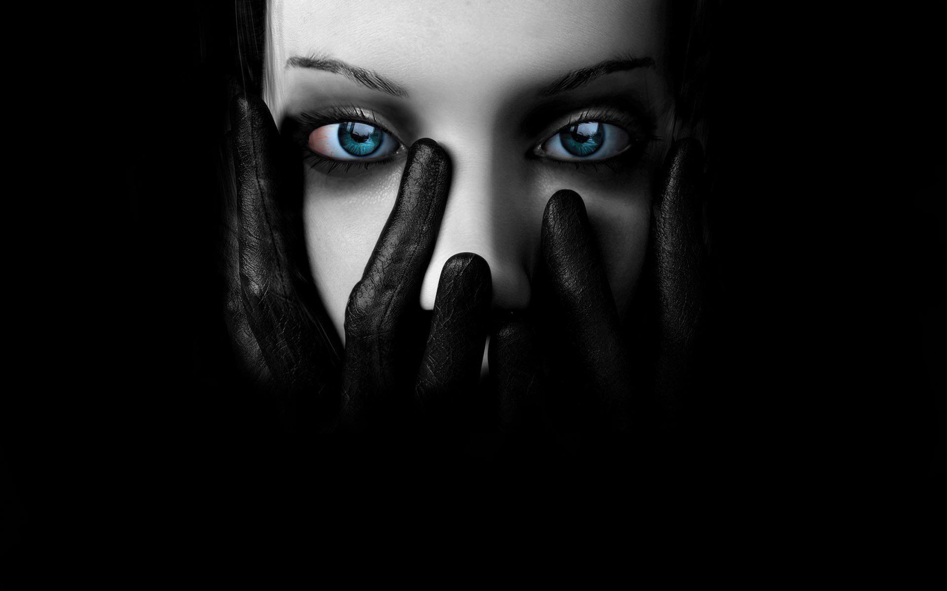 Creepy Blue Eye Wallpapers