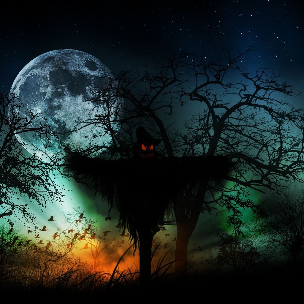 Creepy Night Artwork Wallpapers