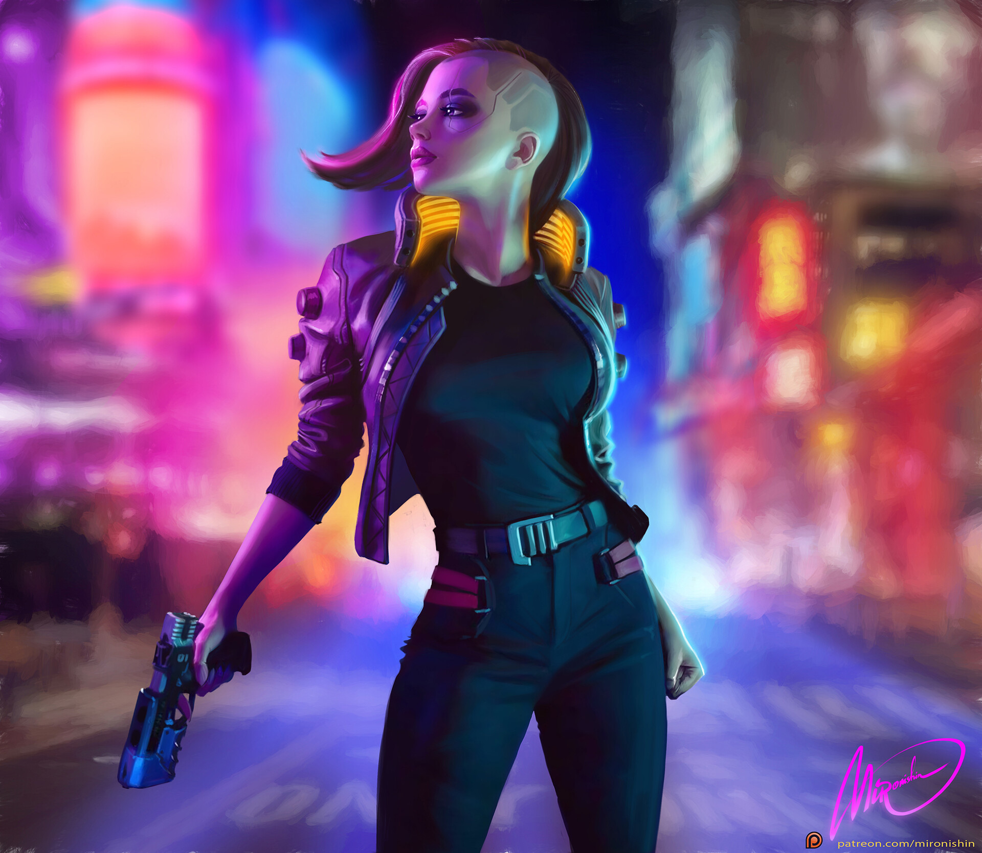 Cyberpunk 2077 Fan Art Wallpapers