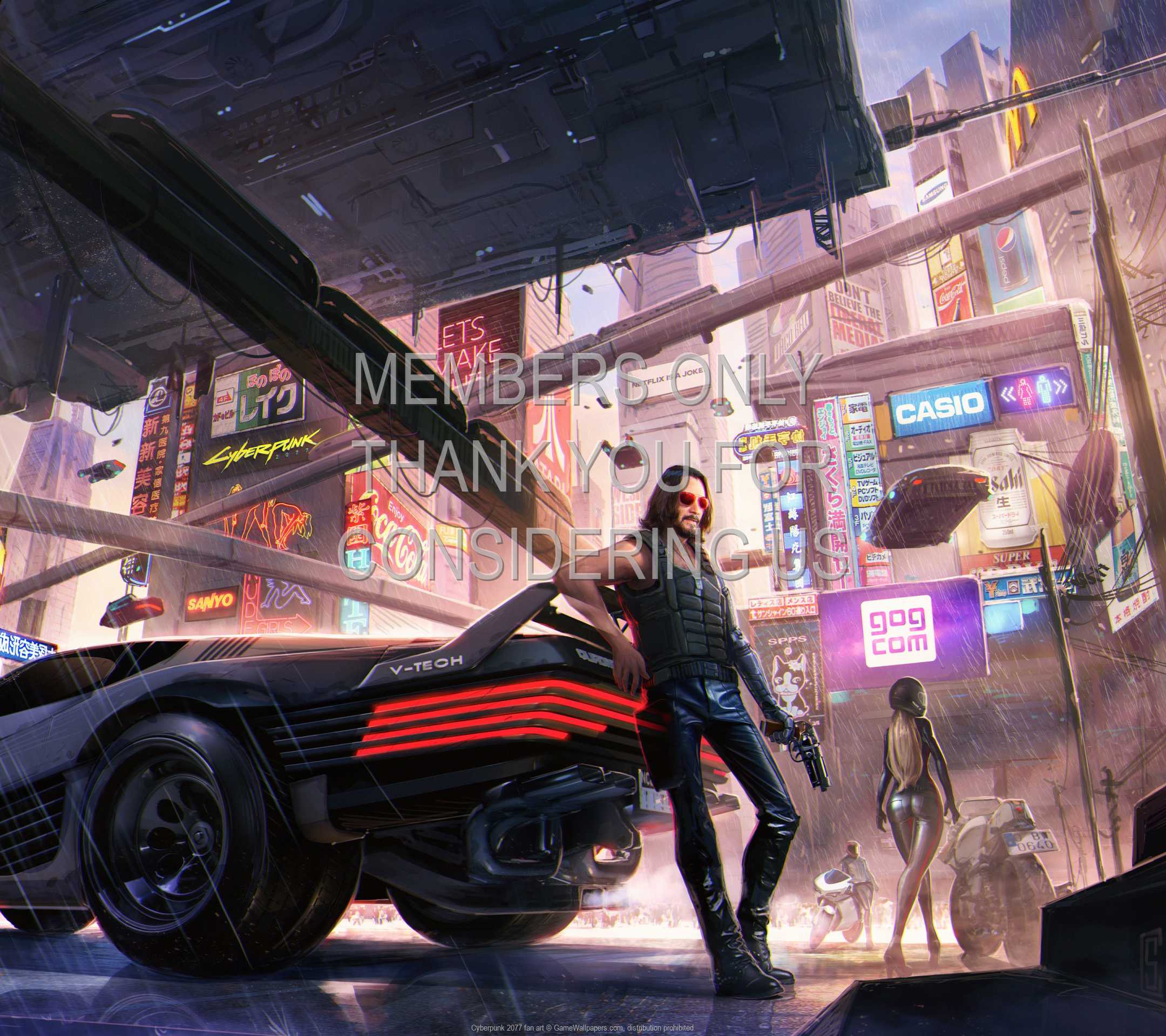 Cyberpunk 2077 Fan Art Wallpapers