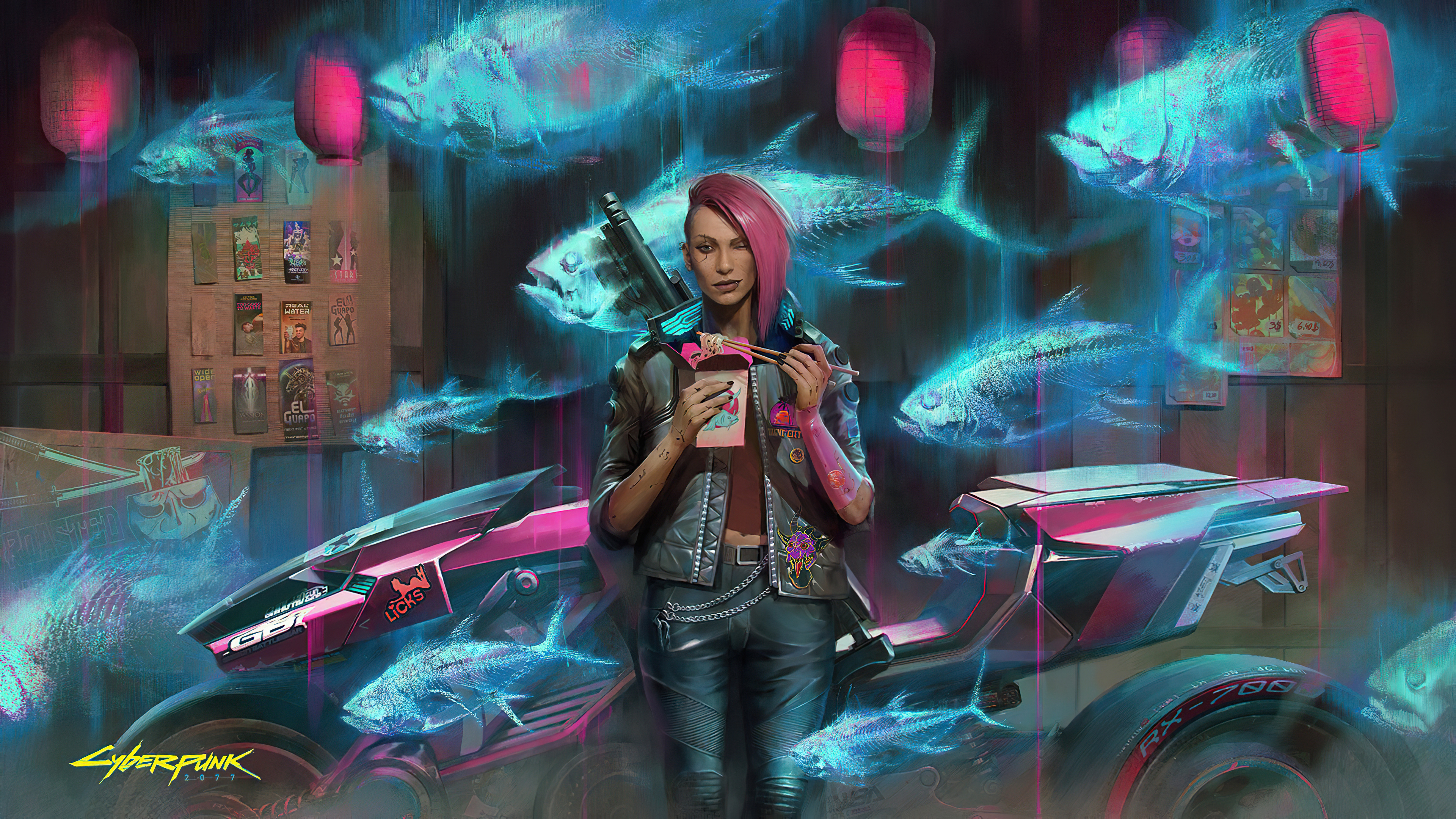 Cyberpunk 2077 V Art Wallpapers