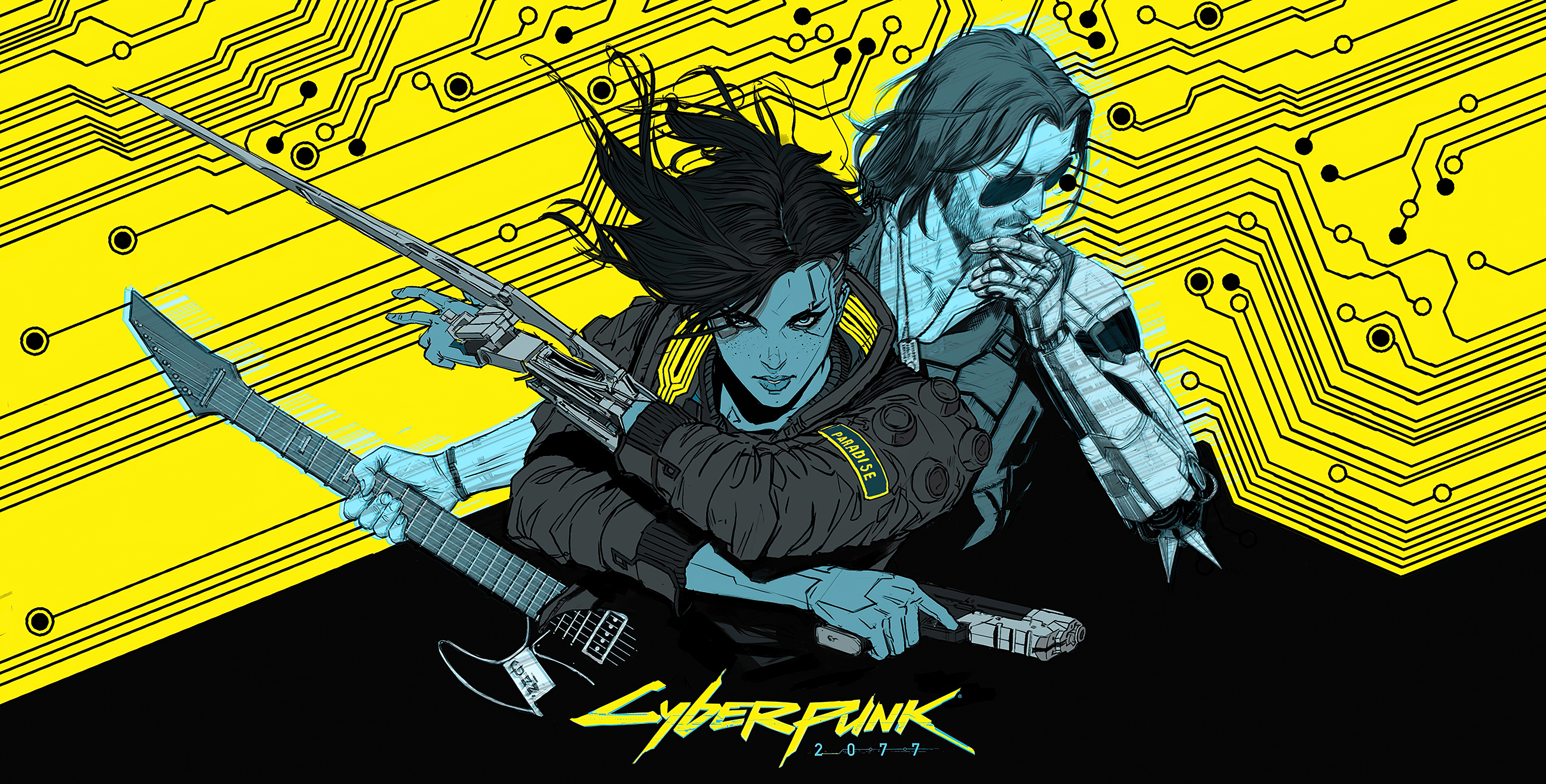 Cyberpunk 2077 V Art Wallpapers