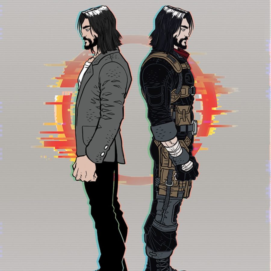 Cyberpunk 2077 X Keanu Reeves Fan Illustration Wallpapers