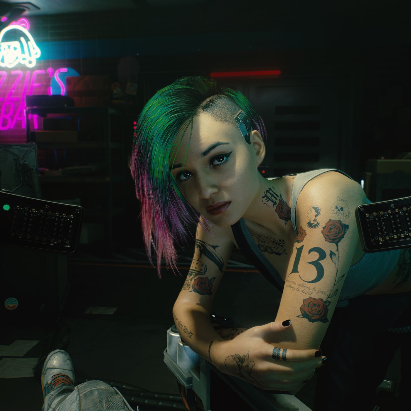 Cyberpunk Girl Beast Wallpapers