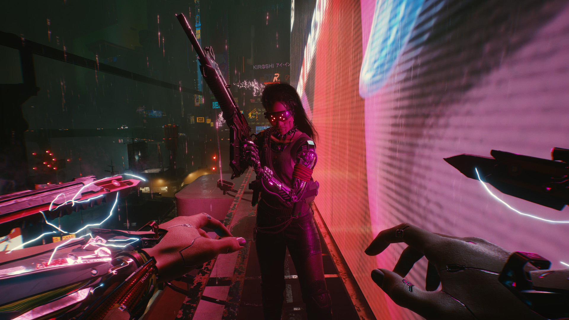 Cyberpunk Girl Beast Wallpapers