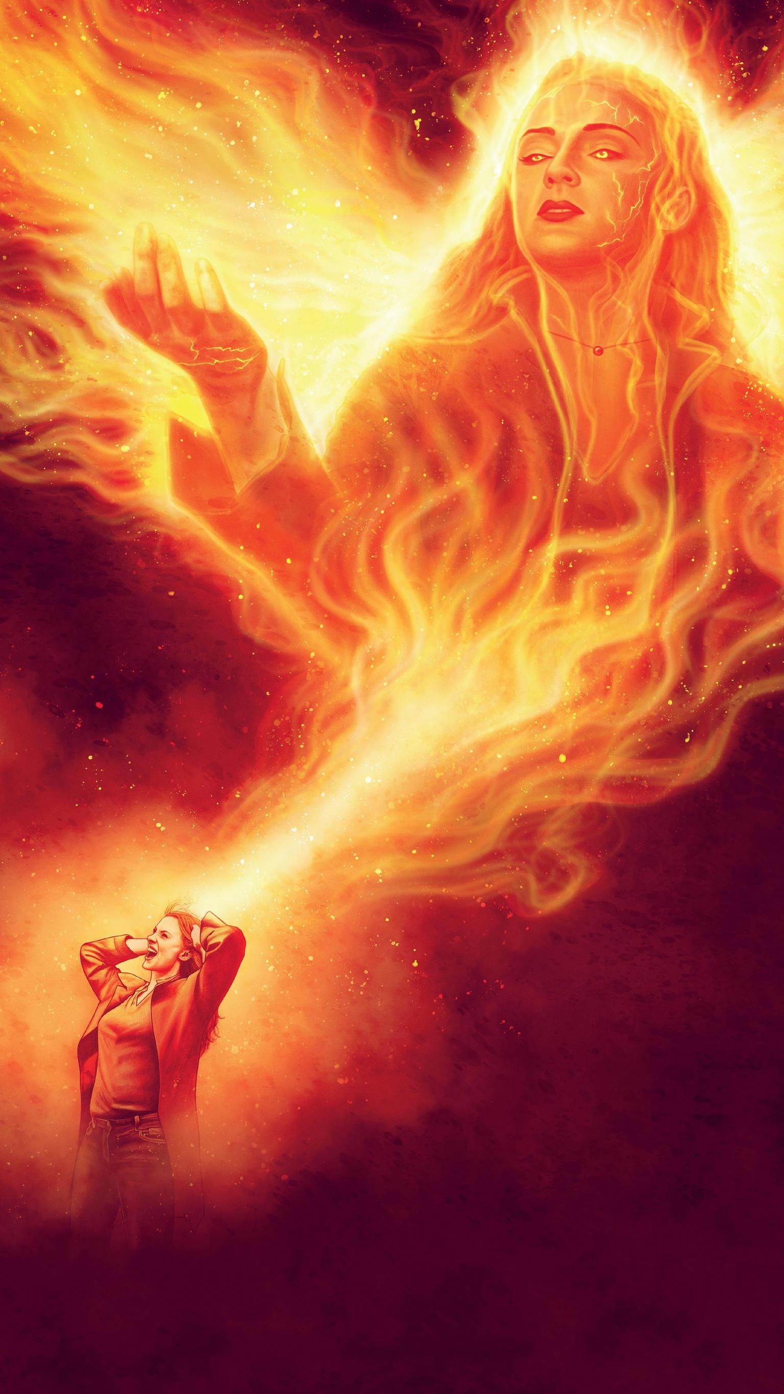 Dark Phoenix Art Wallpapers