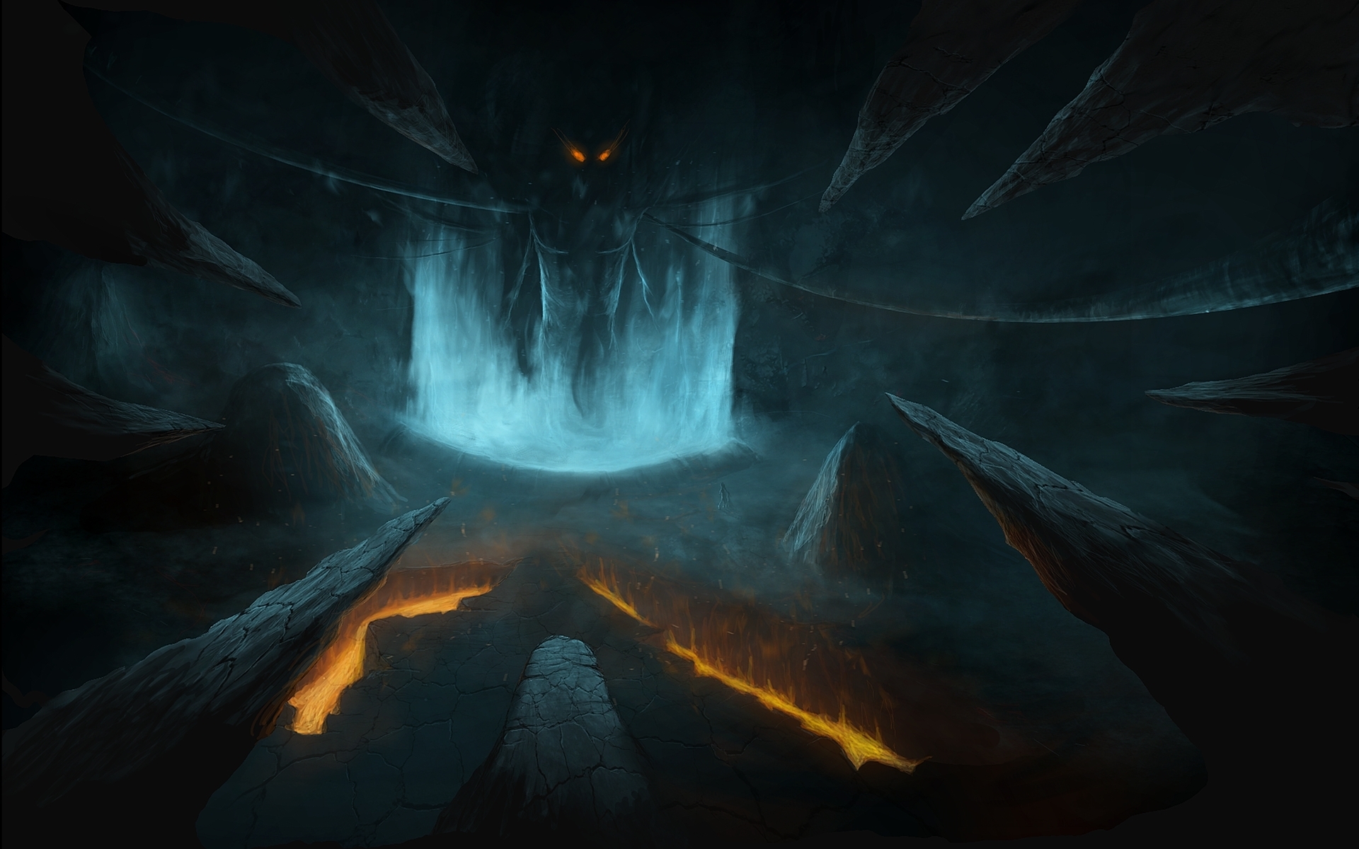 Demon Cave Wallpapers