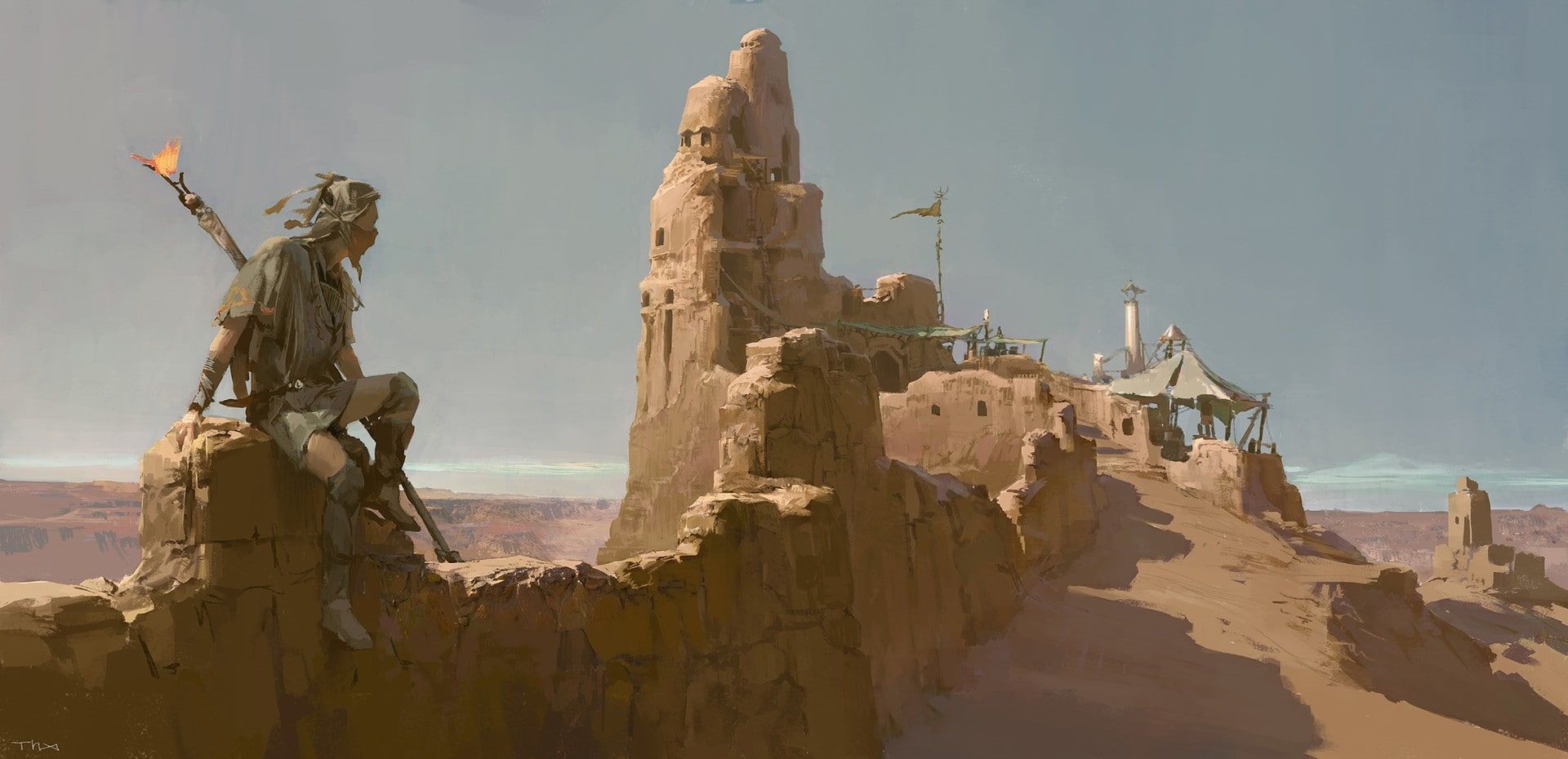 Desert Towers Cool Wallpapers