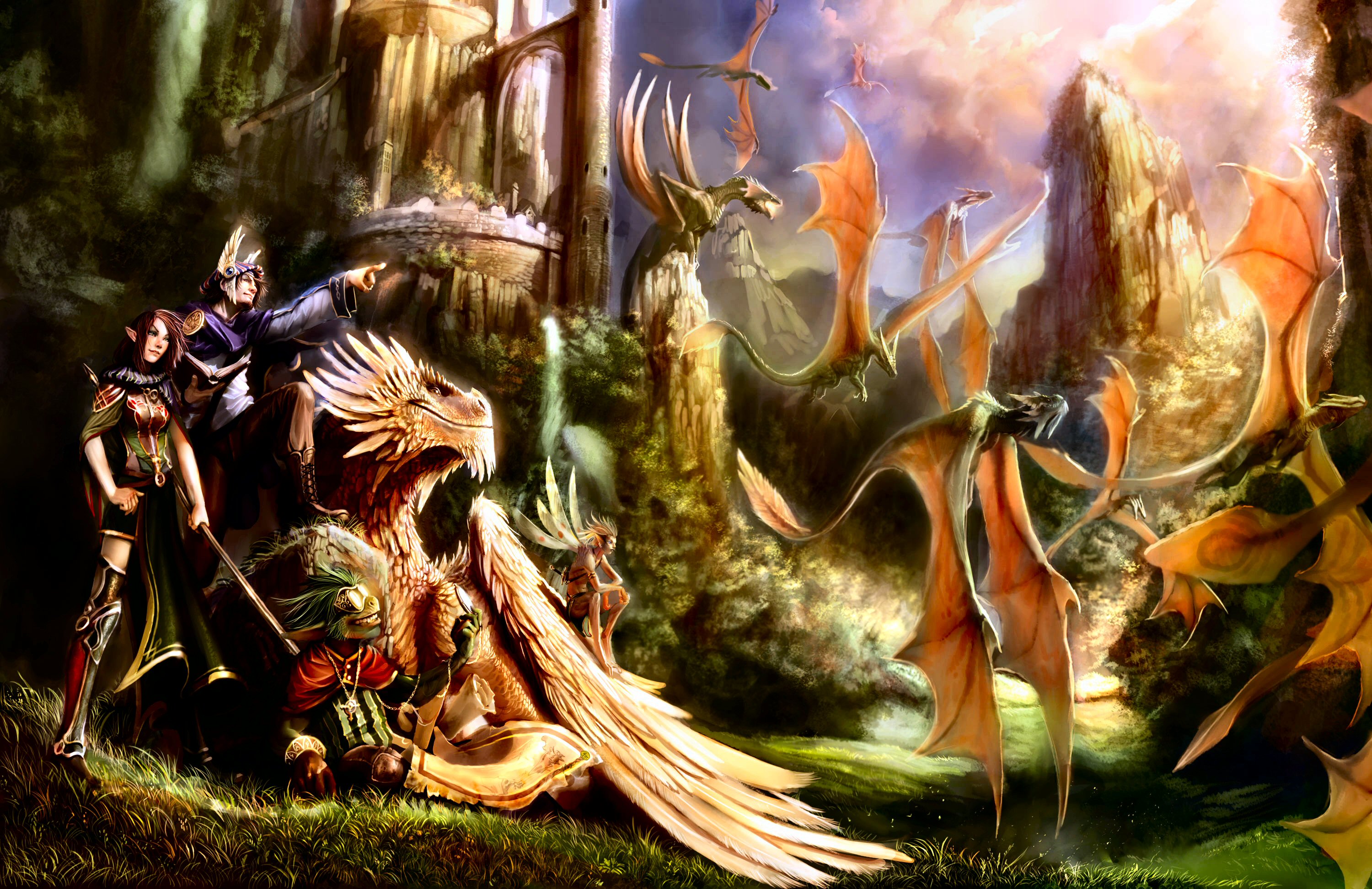 Dragon Fantasy Artwork Wallpapers