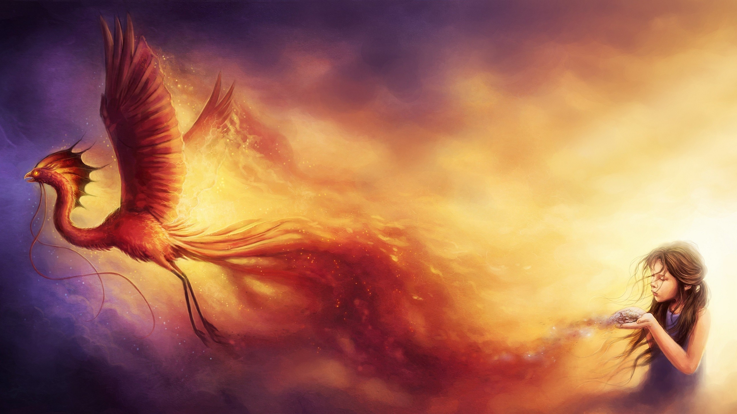 Fantasy Phoenix Digital Art Wallpapers