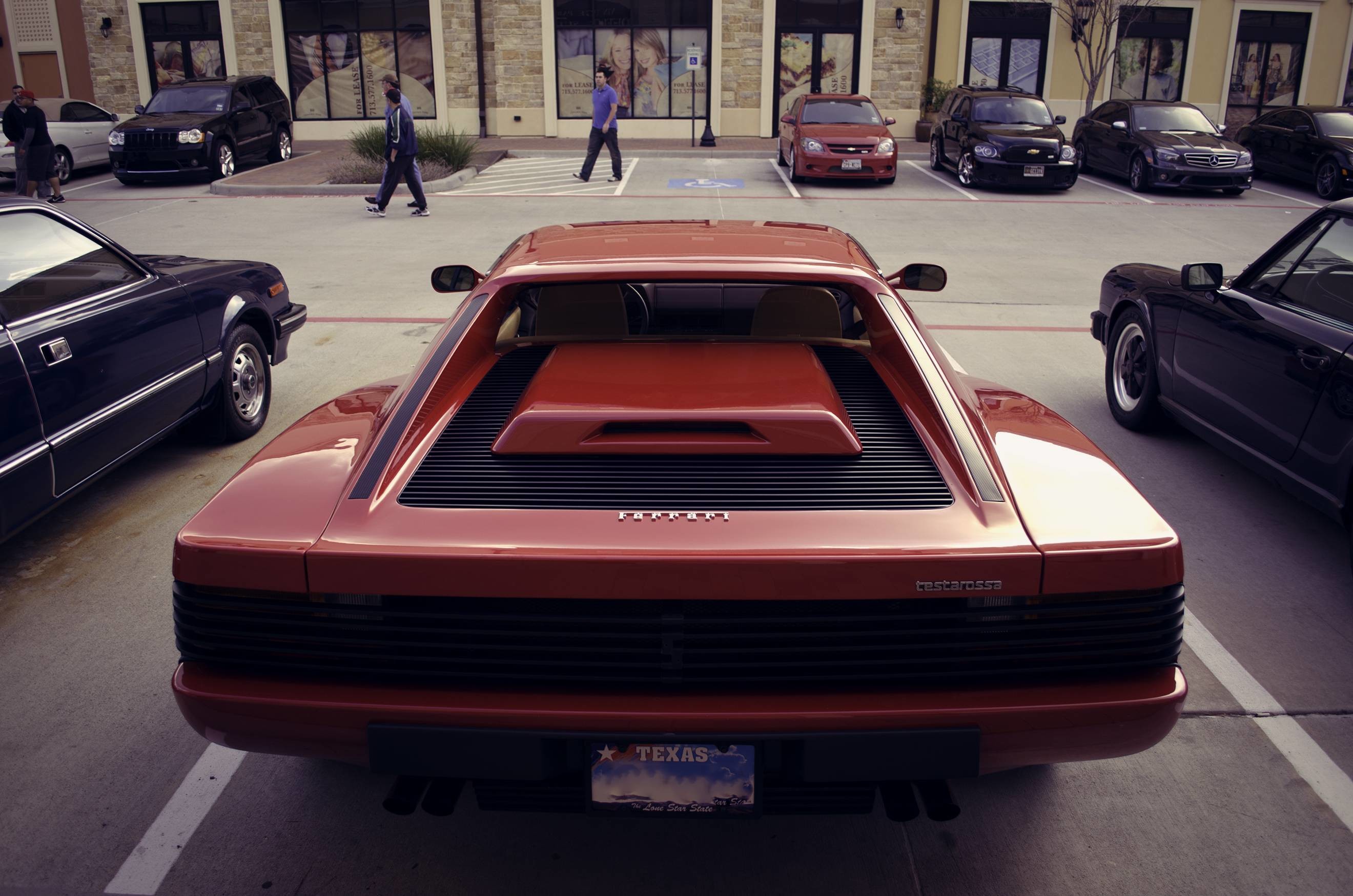 Ferrari Testarossa Sunrise Wallpapers