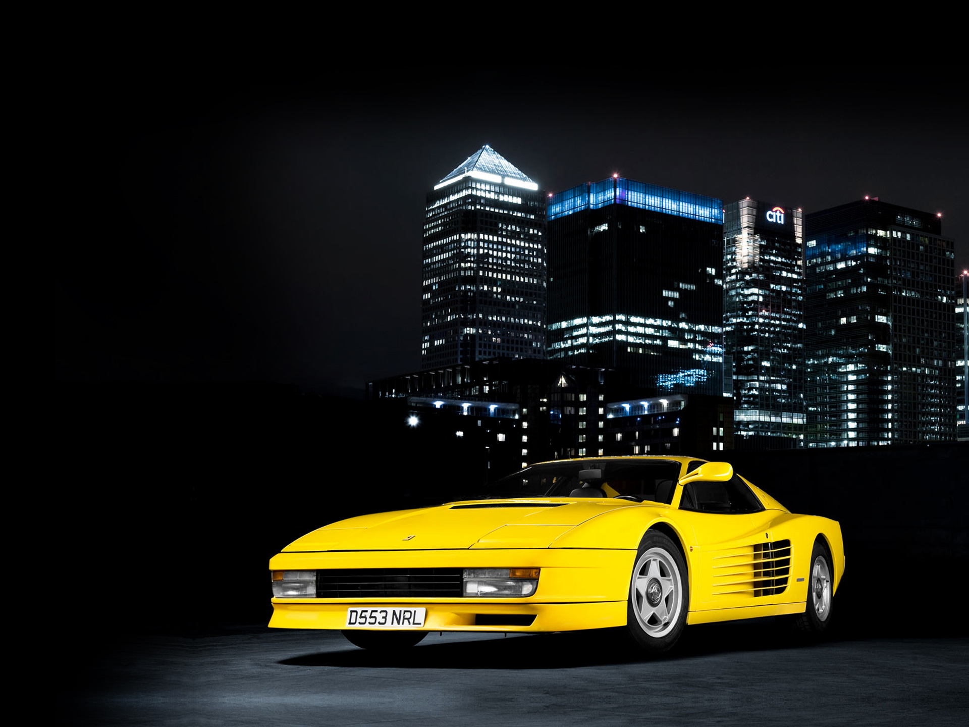 Ferrari Testarossa Sunrise Wallpapers