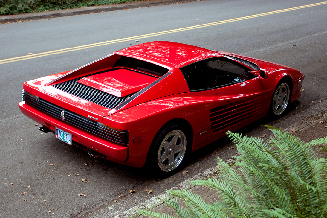 Ferrari Testarossa Sunrise Wallpapers