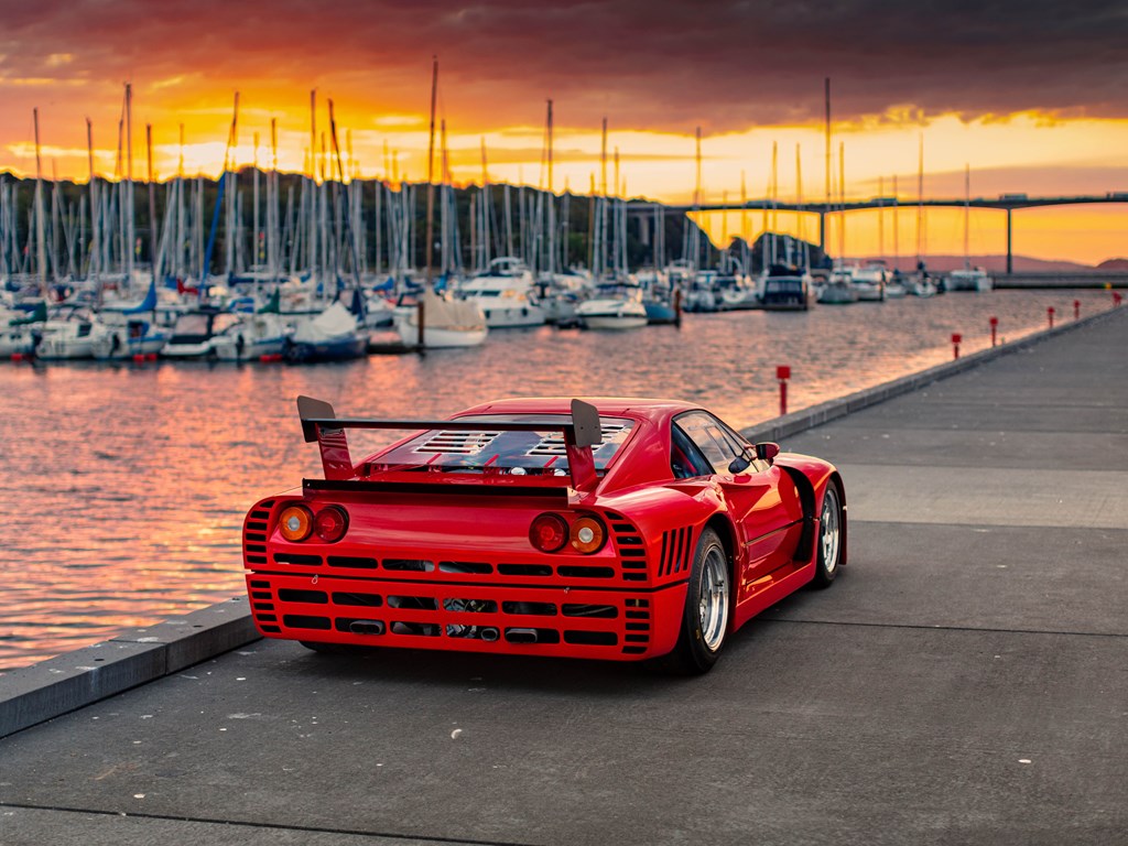 Ferrari Testarossa Sunrise Wallpapers