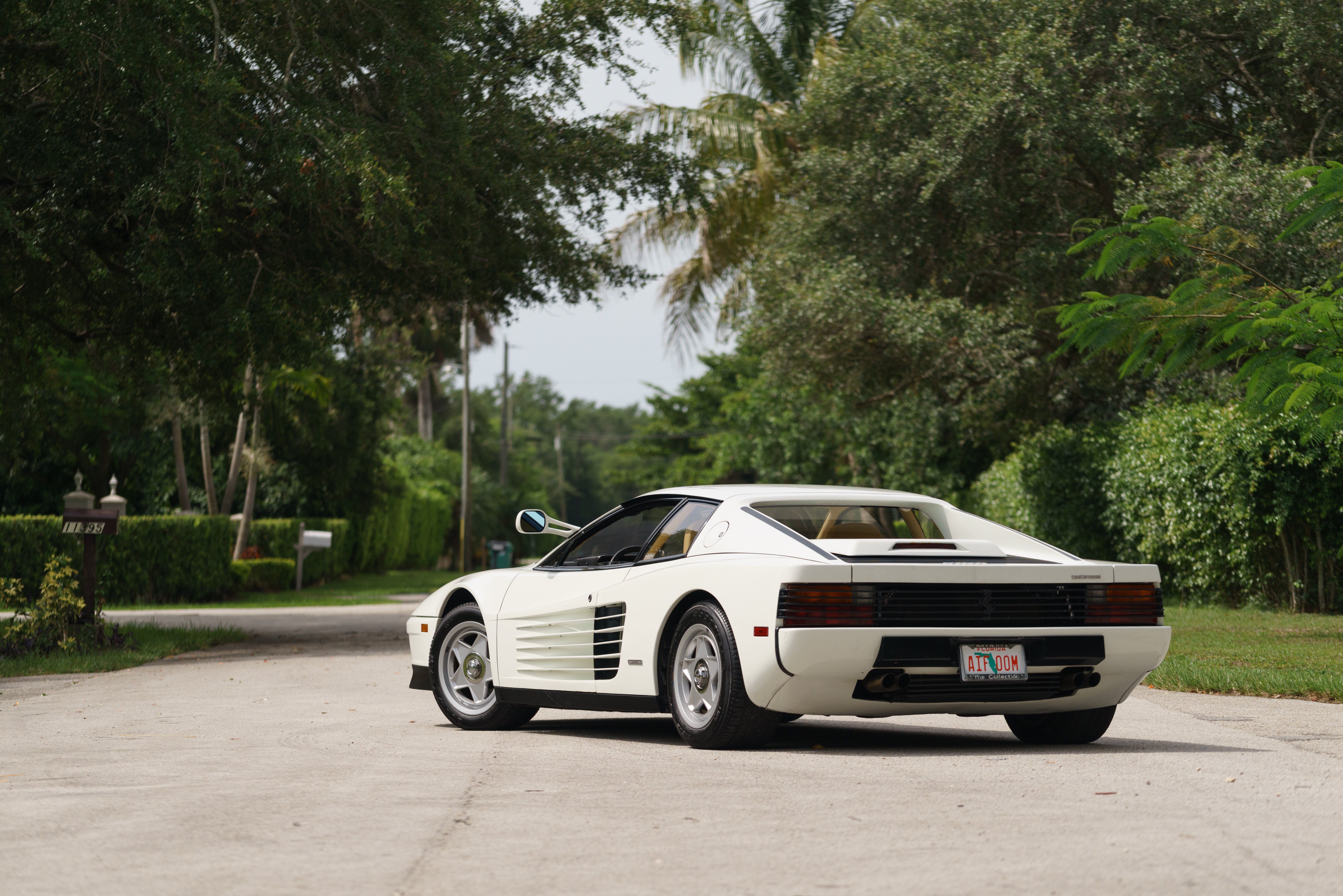 Ferrari Testarossa Sunrise Wallpapers