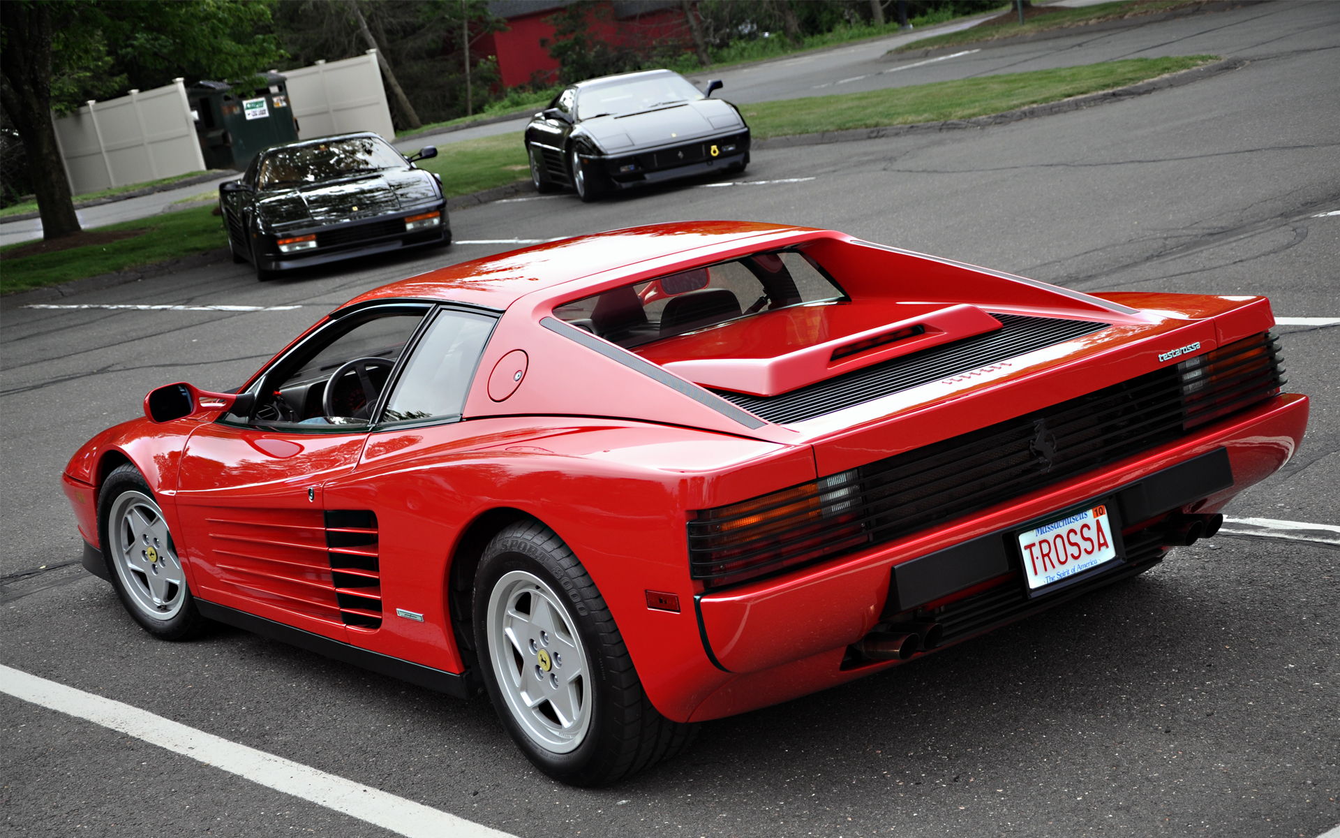 Ferrari Testarossa Sunrise Wallpapers