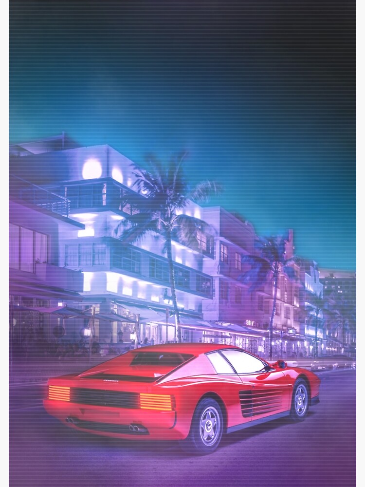 Ferrari Testarossa Sunrise Wallpapers