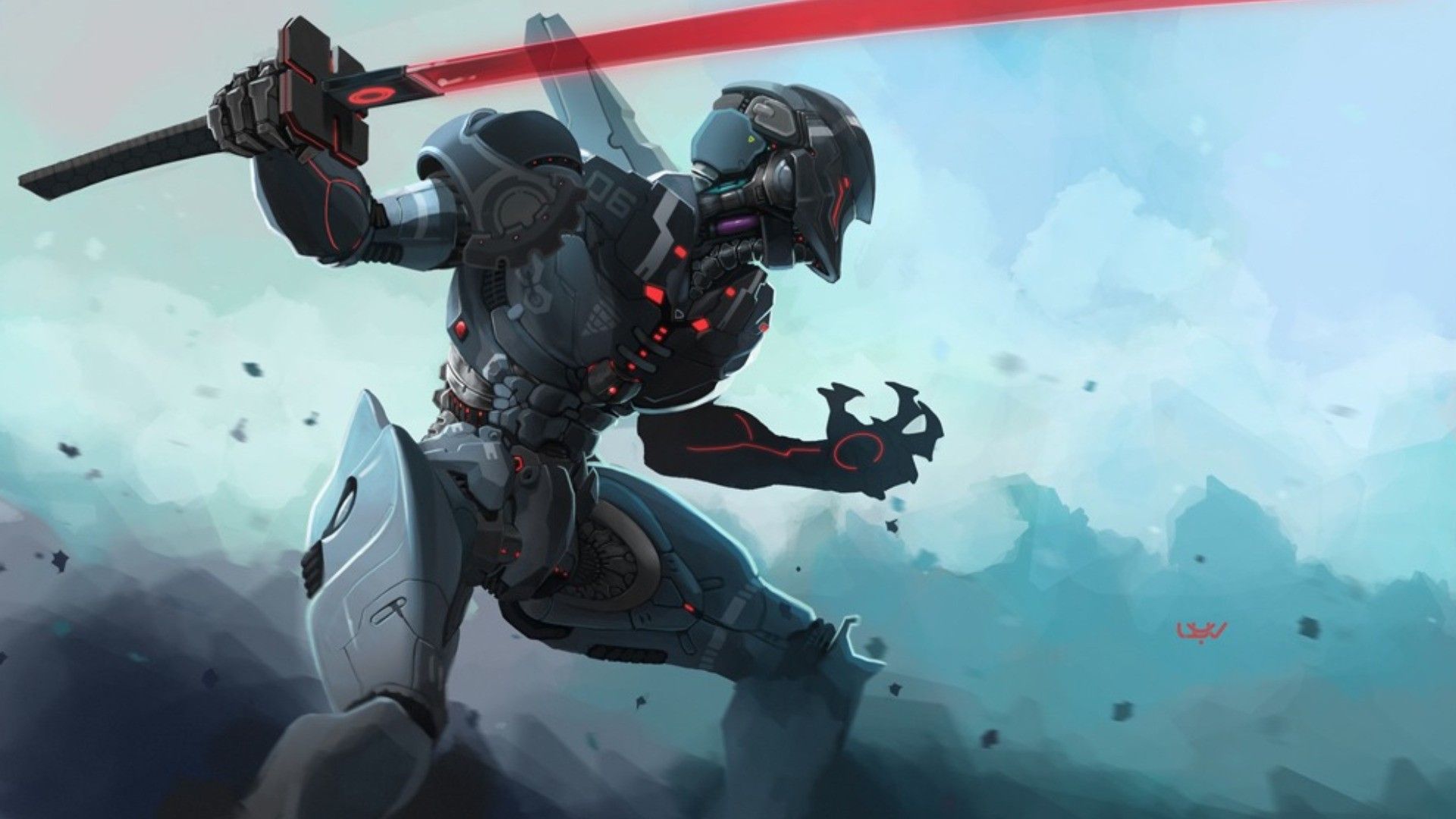 Fighting Robot Futuristic Wallpapers