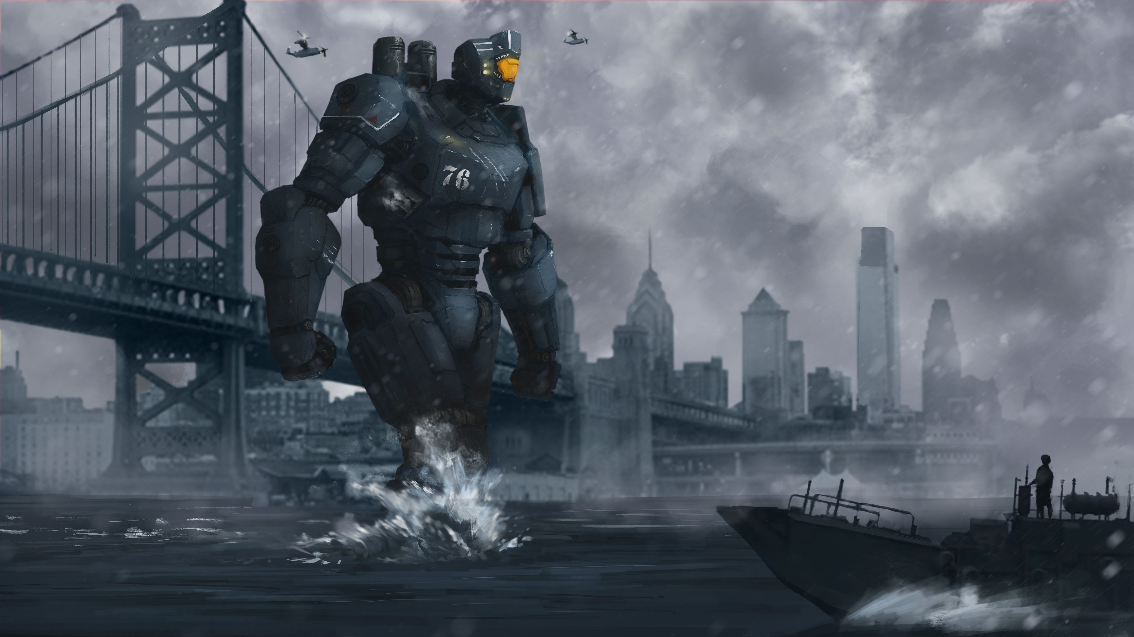 Fighting Robot Futuristic Wallpapers