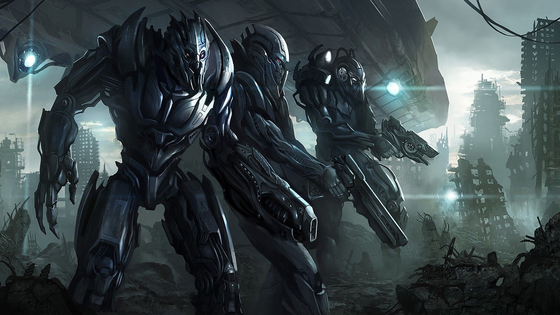 Fighting Robot Futuristic Wallpapers