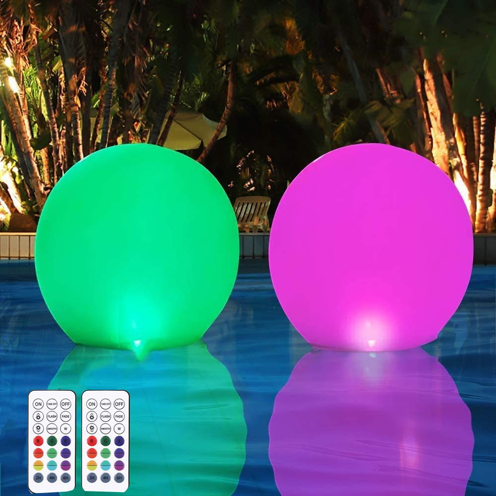 Floating Spheres Of Light Wallpapers