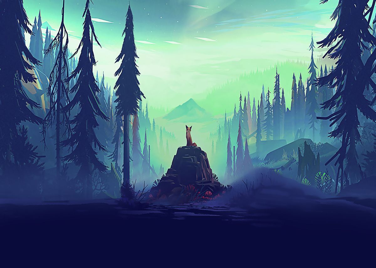 Forest Mountain Artistic Wallpapers