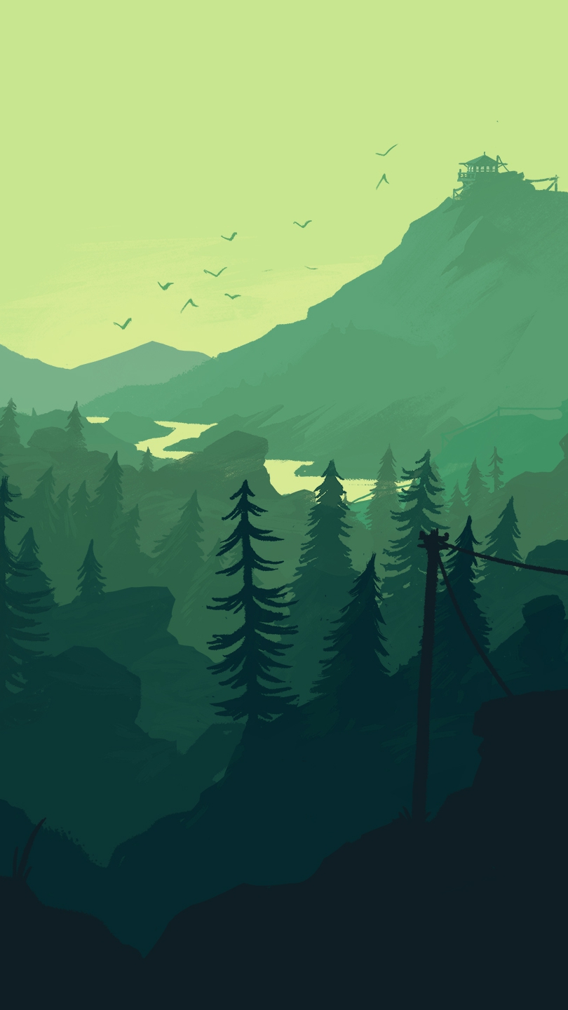 Forest Mountain Artistic Wallpapers