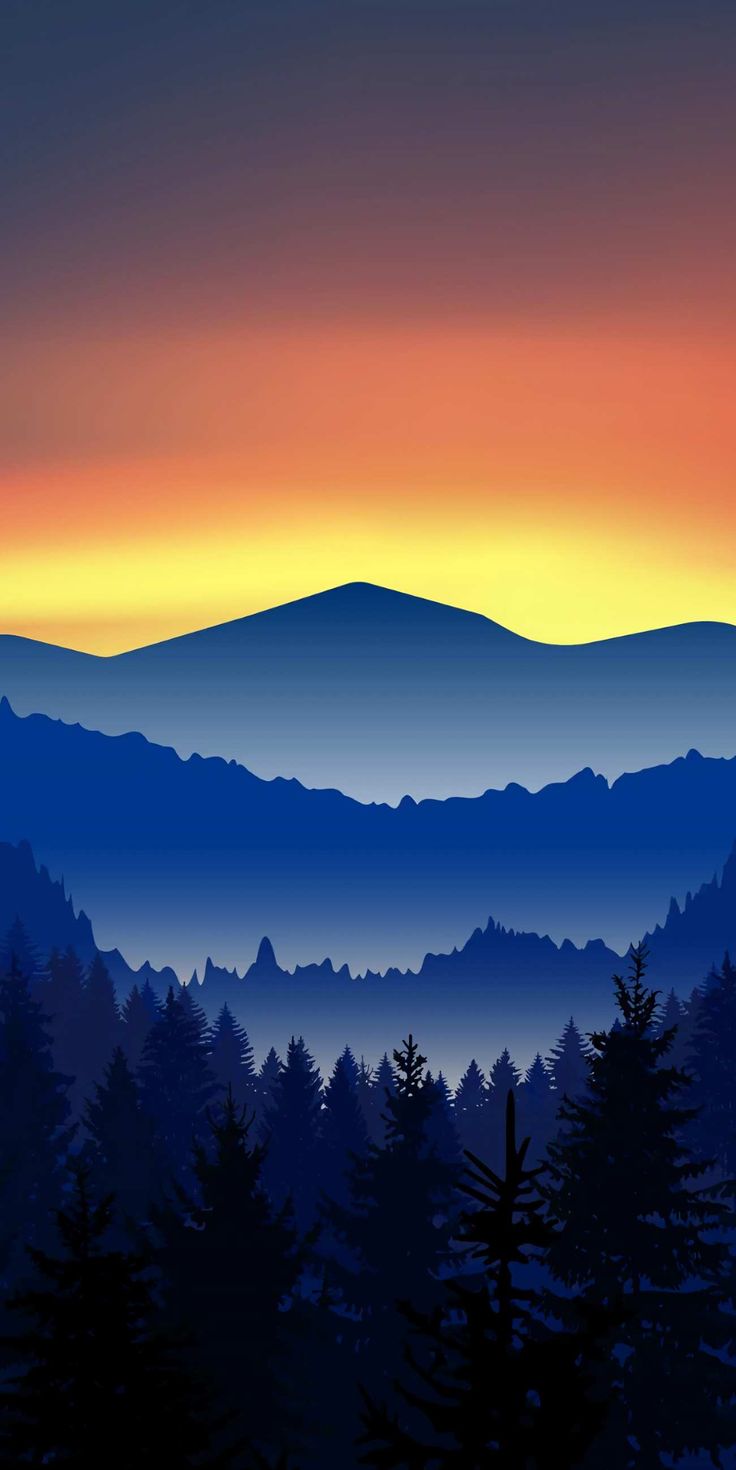 Forest Mountain Artistic Wallpapers