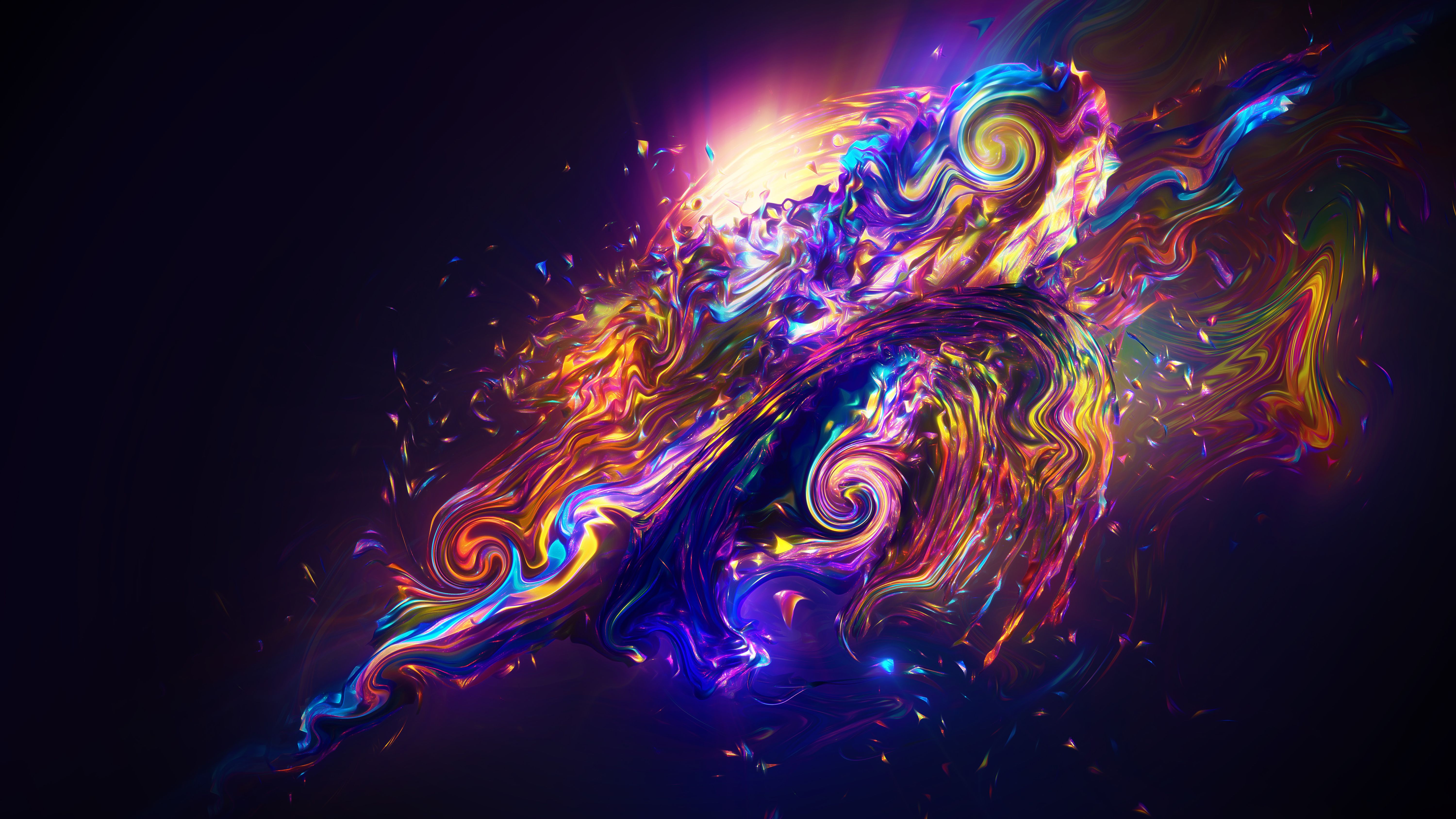 Fractal Jelly 5K Design Wallpapers