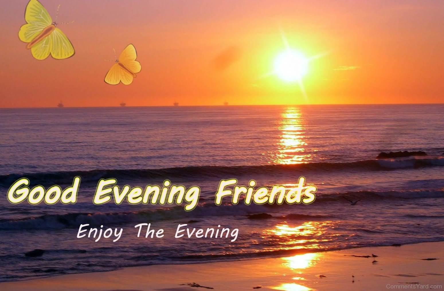 Friends Evening Wallpapers