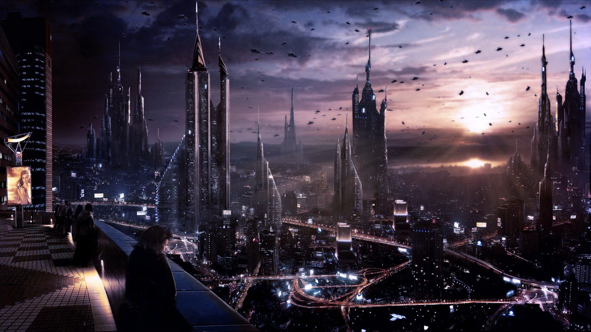 Futuristic Cityscape Wallpapers