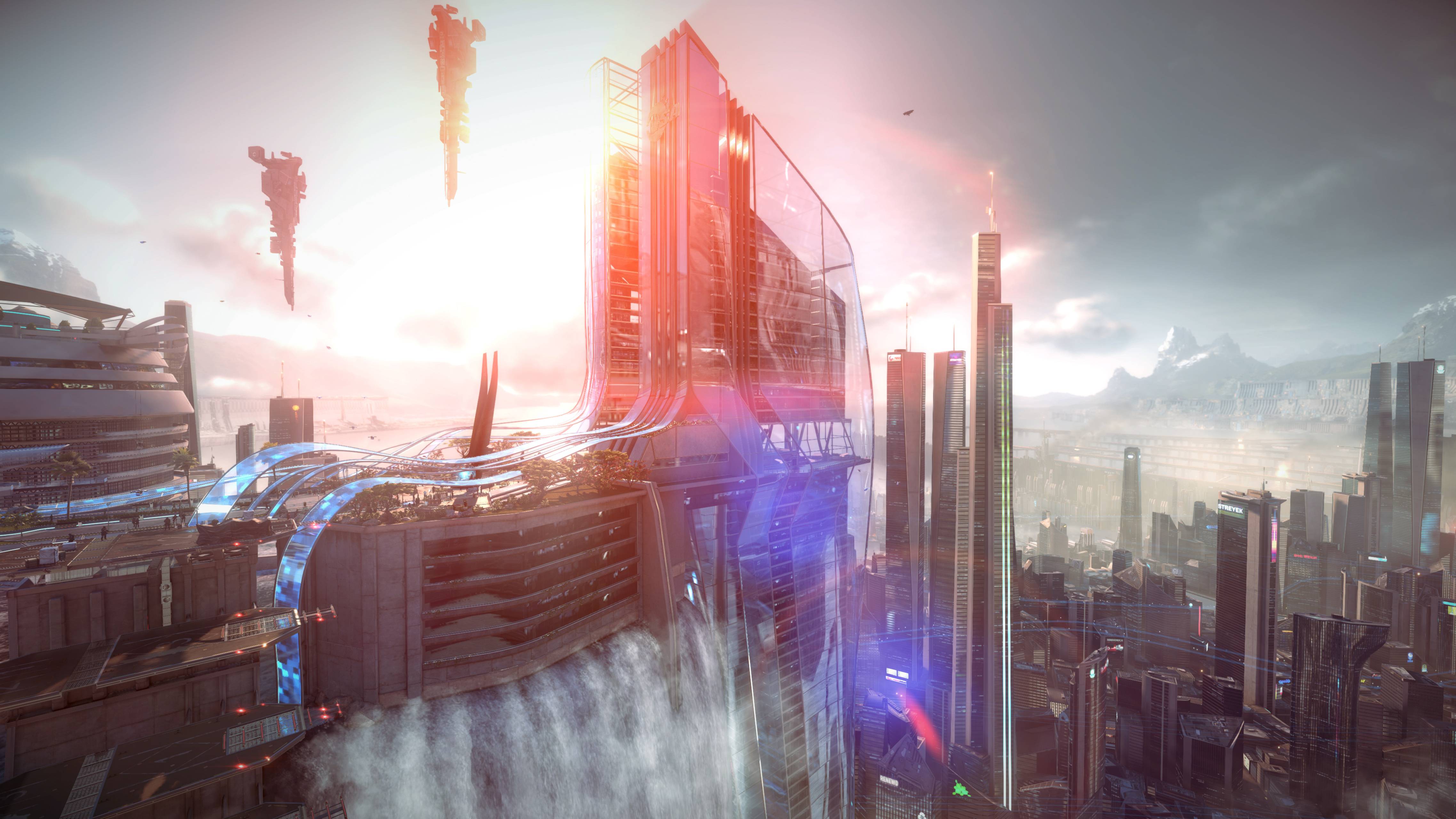 Futuristic Cityscape Wallpapers