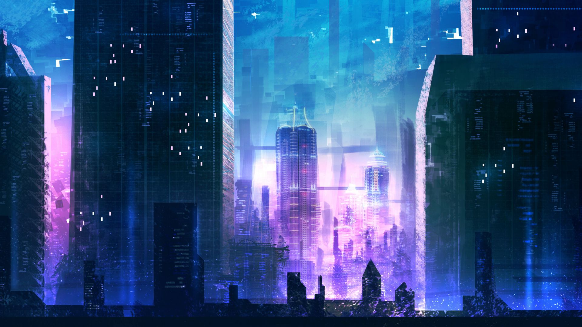 Futuristic Cityscape Wallpapers